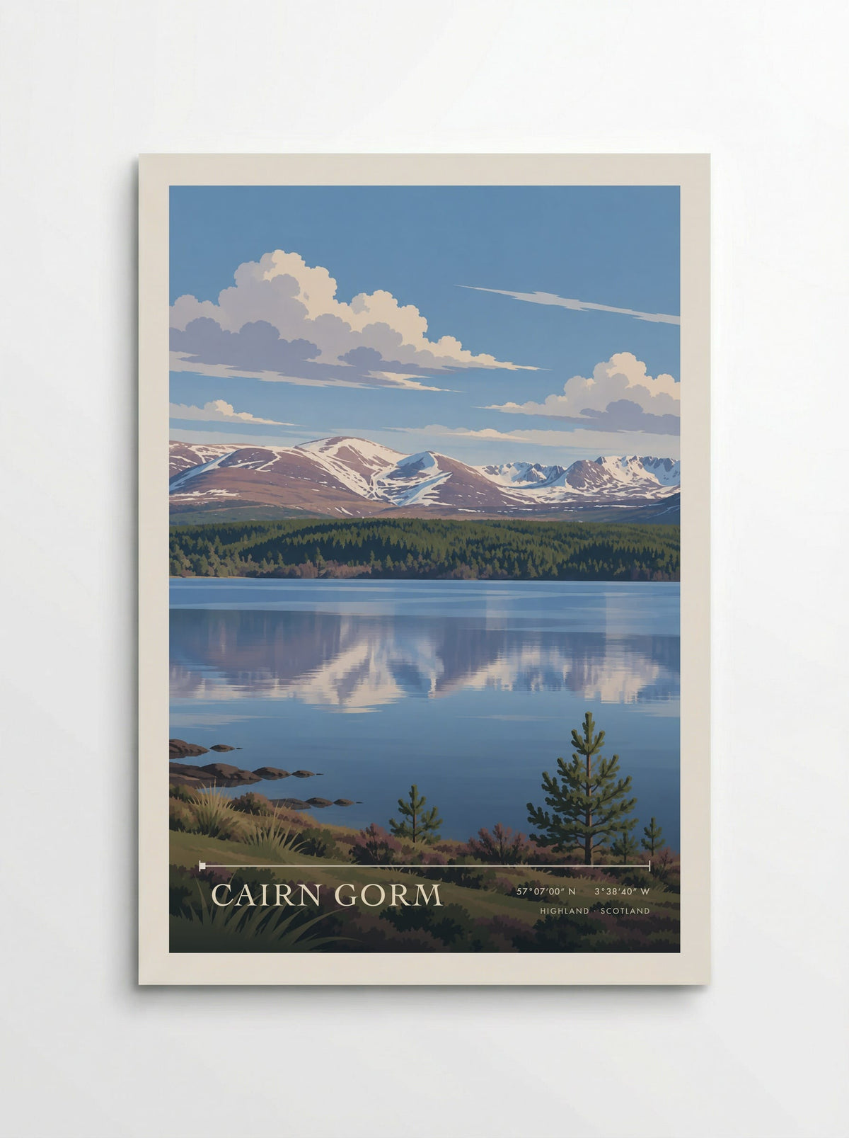 Cairn Gorm, Highland | Travel Poster - Poster