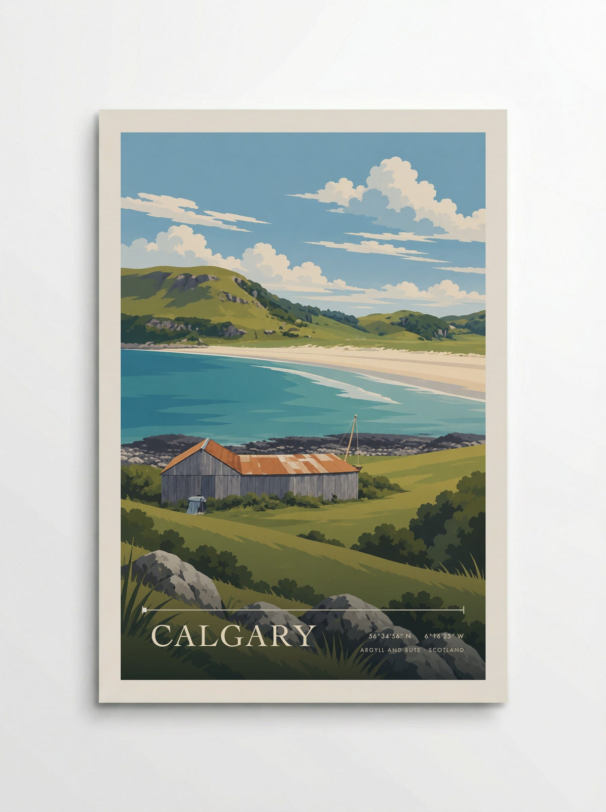 Calgary, Argyll and Bute | Travel Poster - Poster