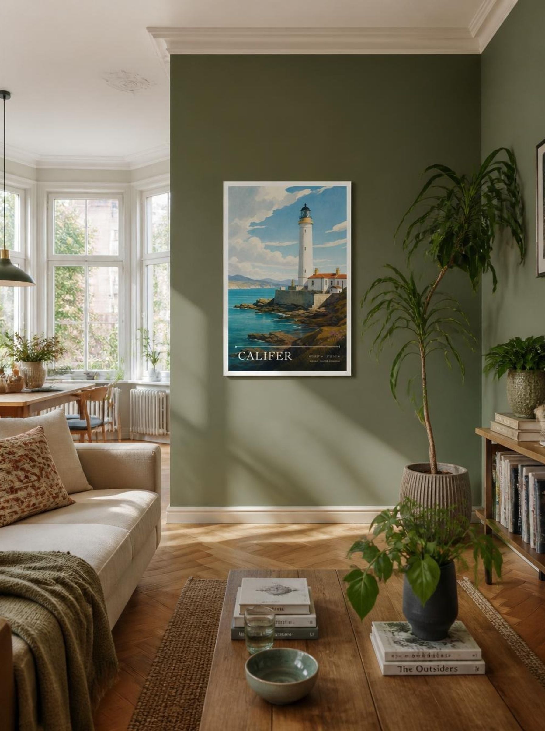 Califer Moray United Kingdom Travel Poster - Lifestyle
