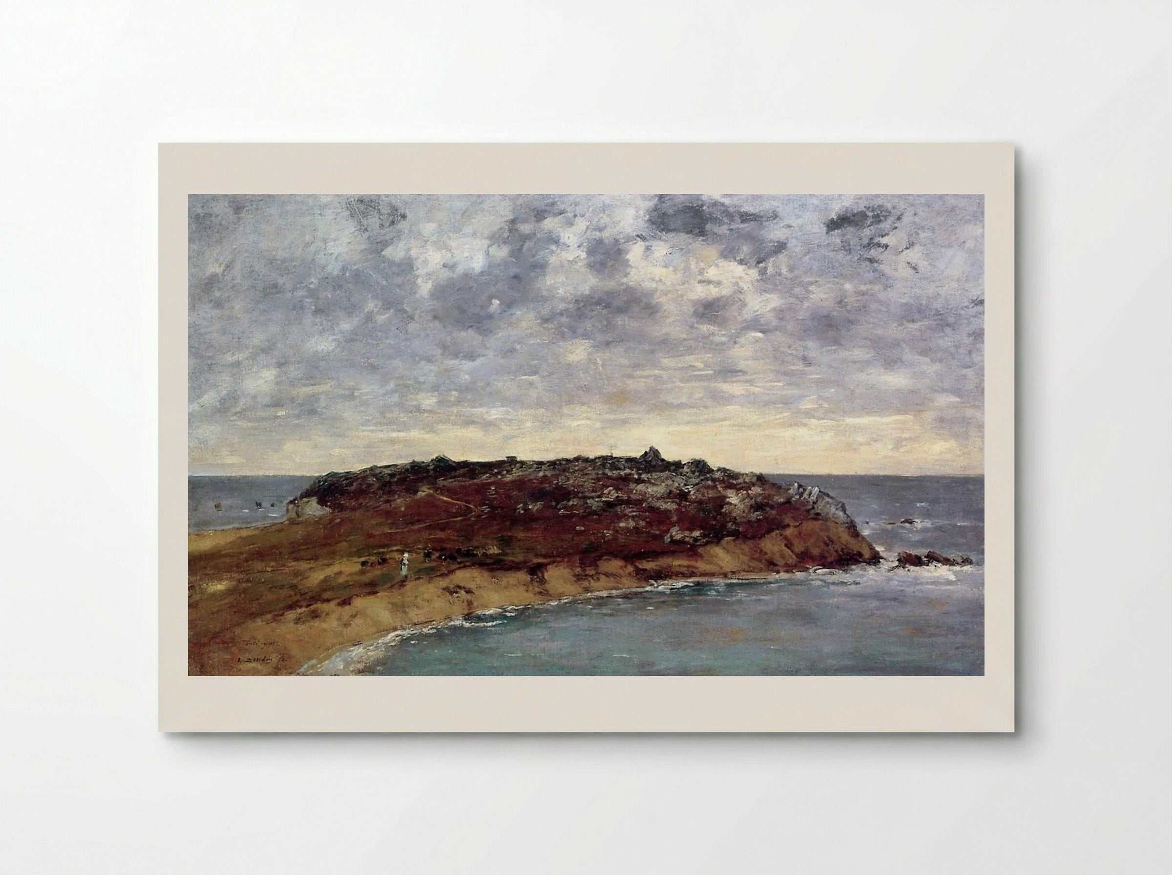 Camaret, Le Toulinguet - Eugène Boudin - Poster