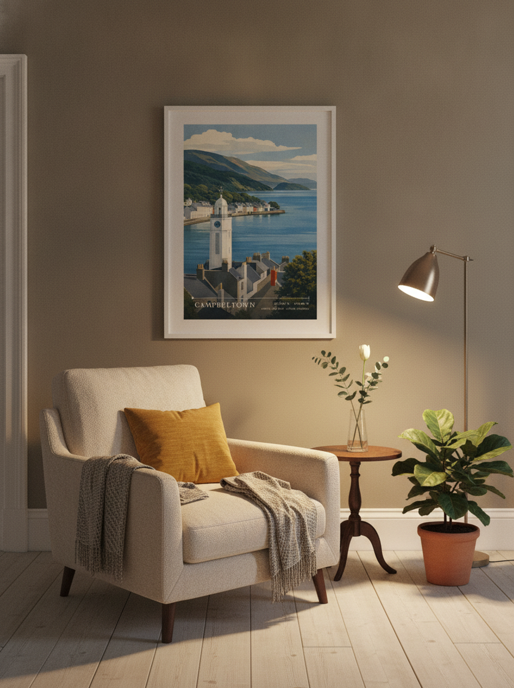 Campbeltown Argyll and Bute United Kingdom Travel Poster - Lifestyle