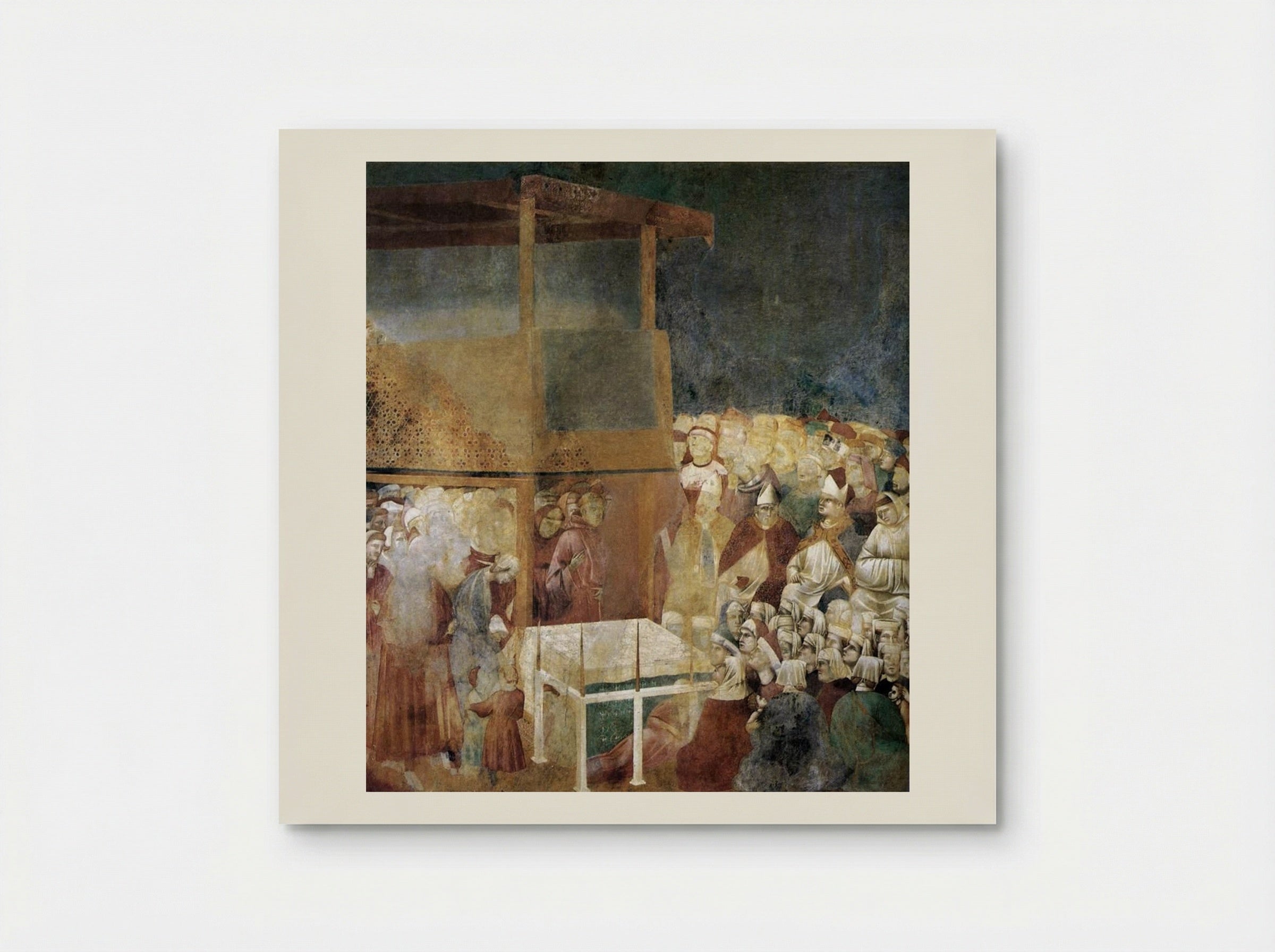 Canonization of St Francis - Giotto di Bondone - Poster