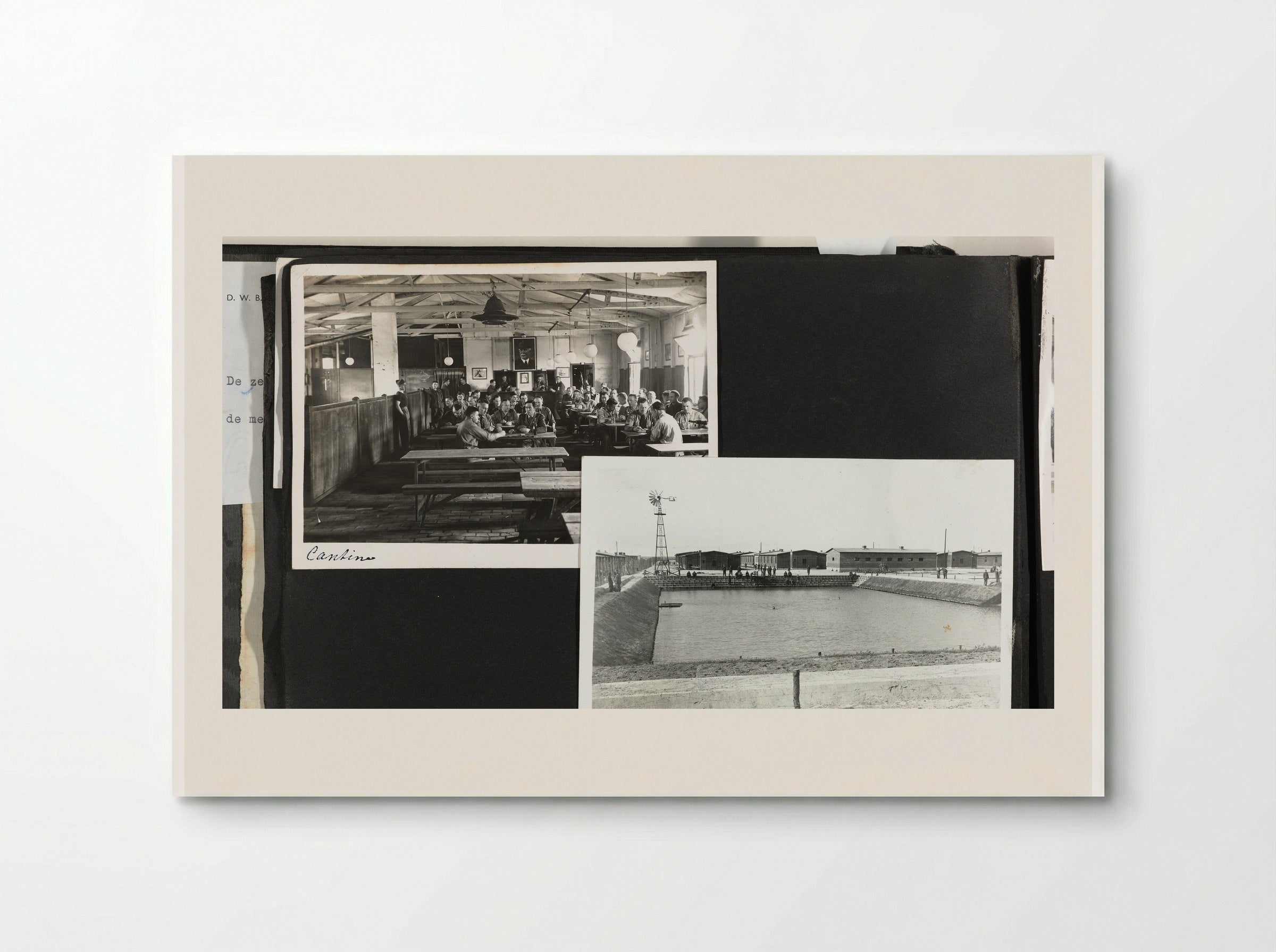 Cantine / Zwembad - Dick W.B. van Maarseveen - Poster