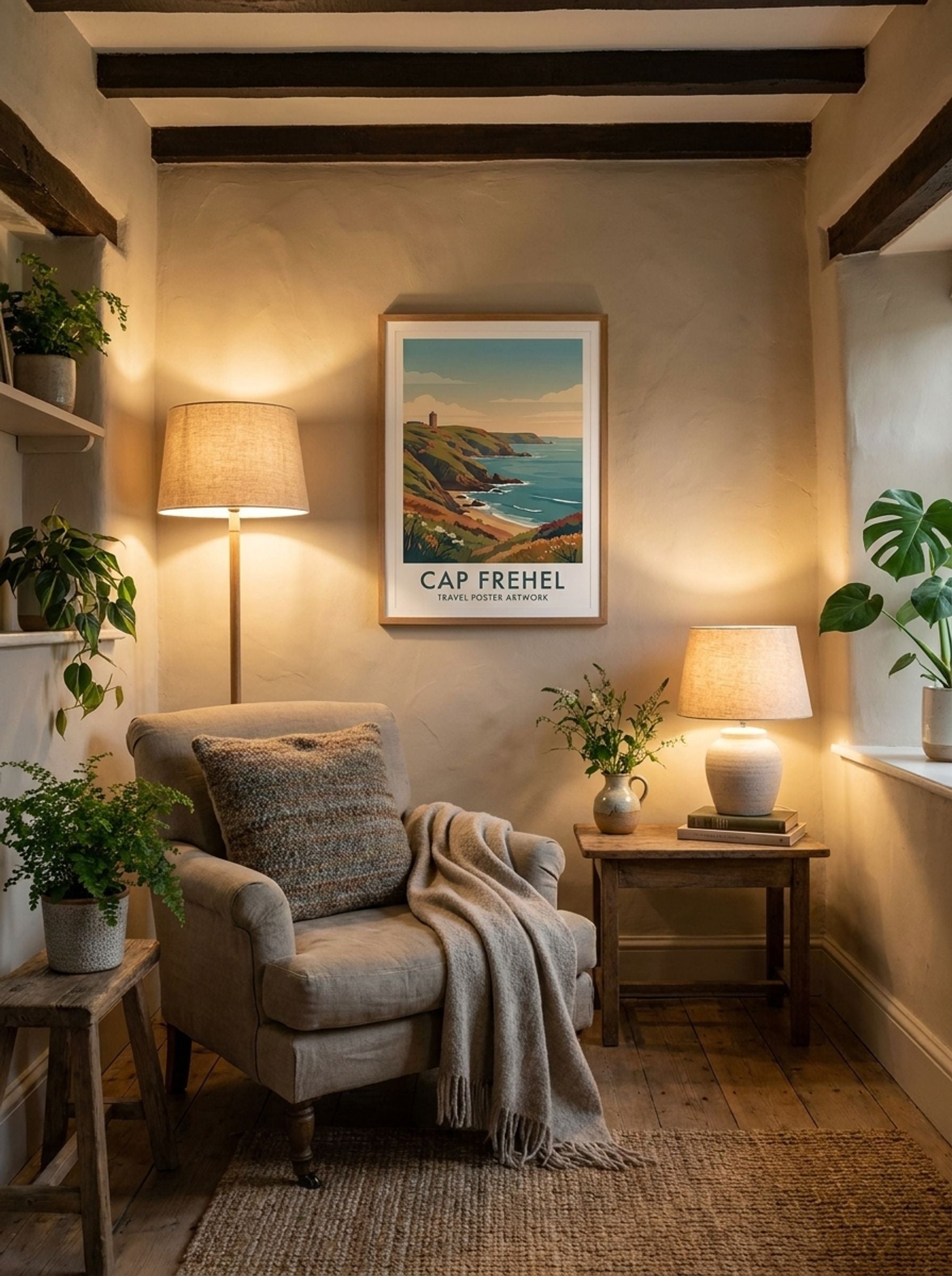 Cap Frehel Travel Poster Artwork - Lifestyle