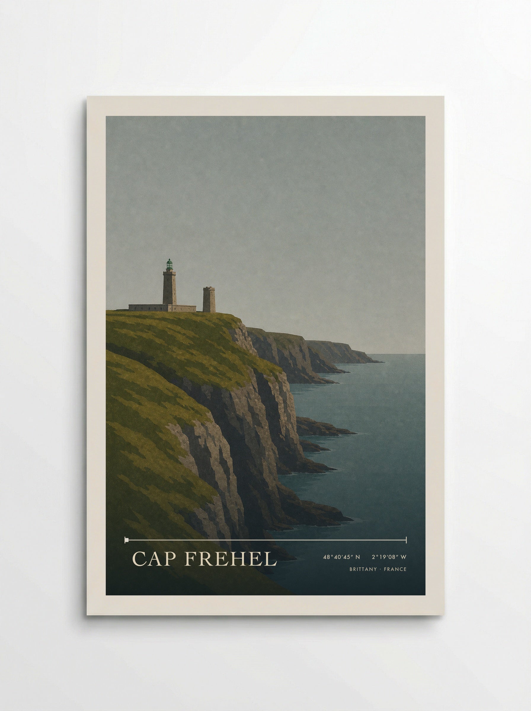 Cap Frehel Travel Poster Artwork - Poster