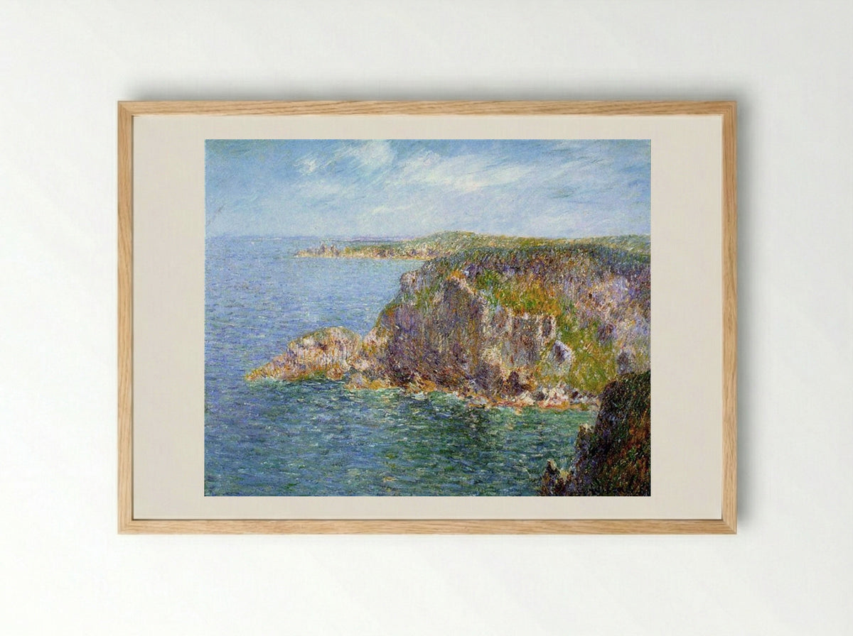 Cap Frehel - Gustave Loiseau - Framed Print Wood