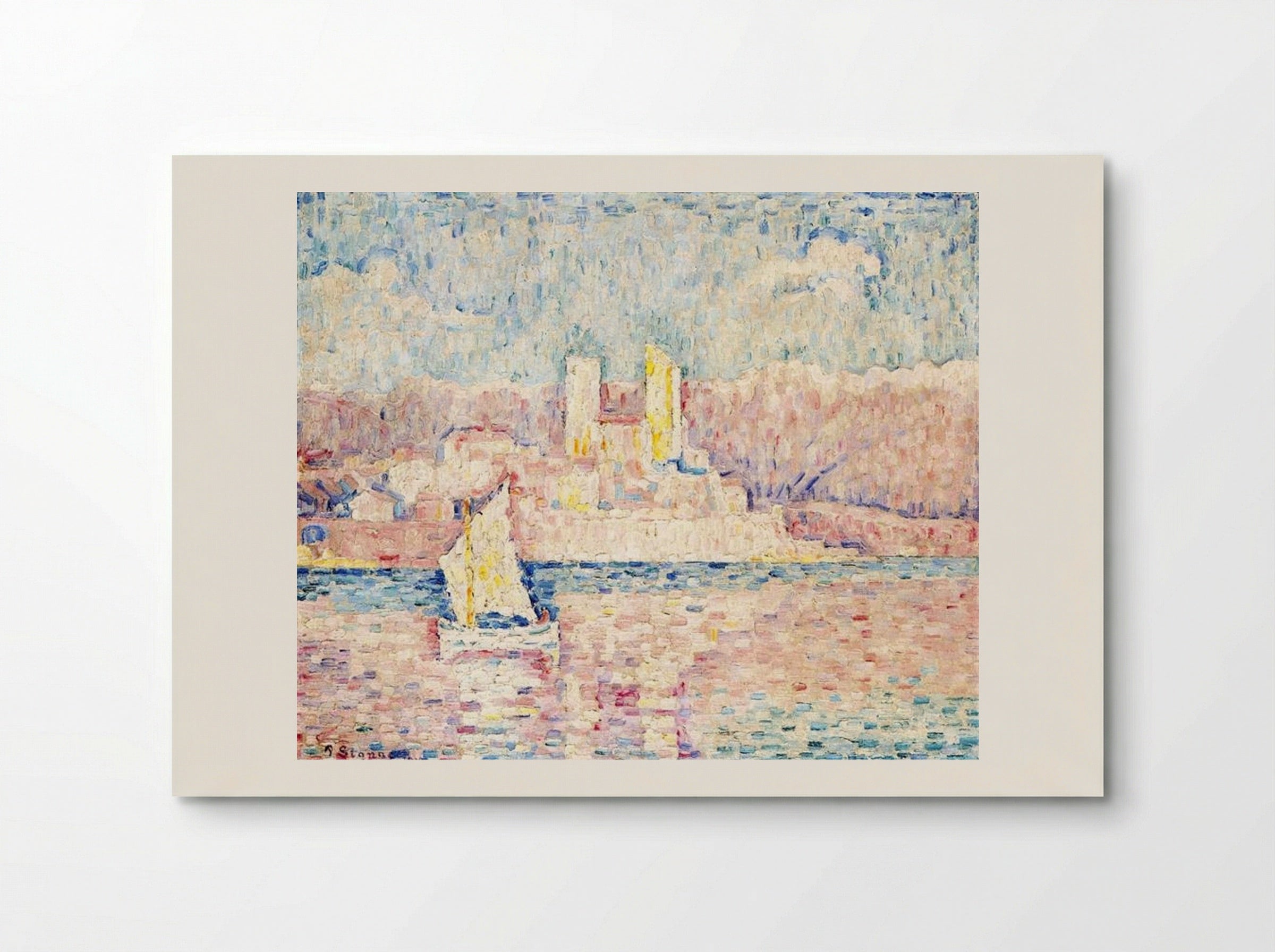 Cap d'Antibes - Paul Signac - Poster