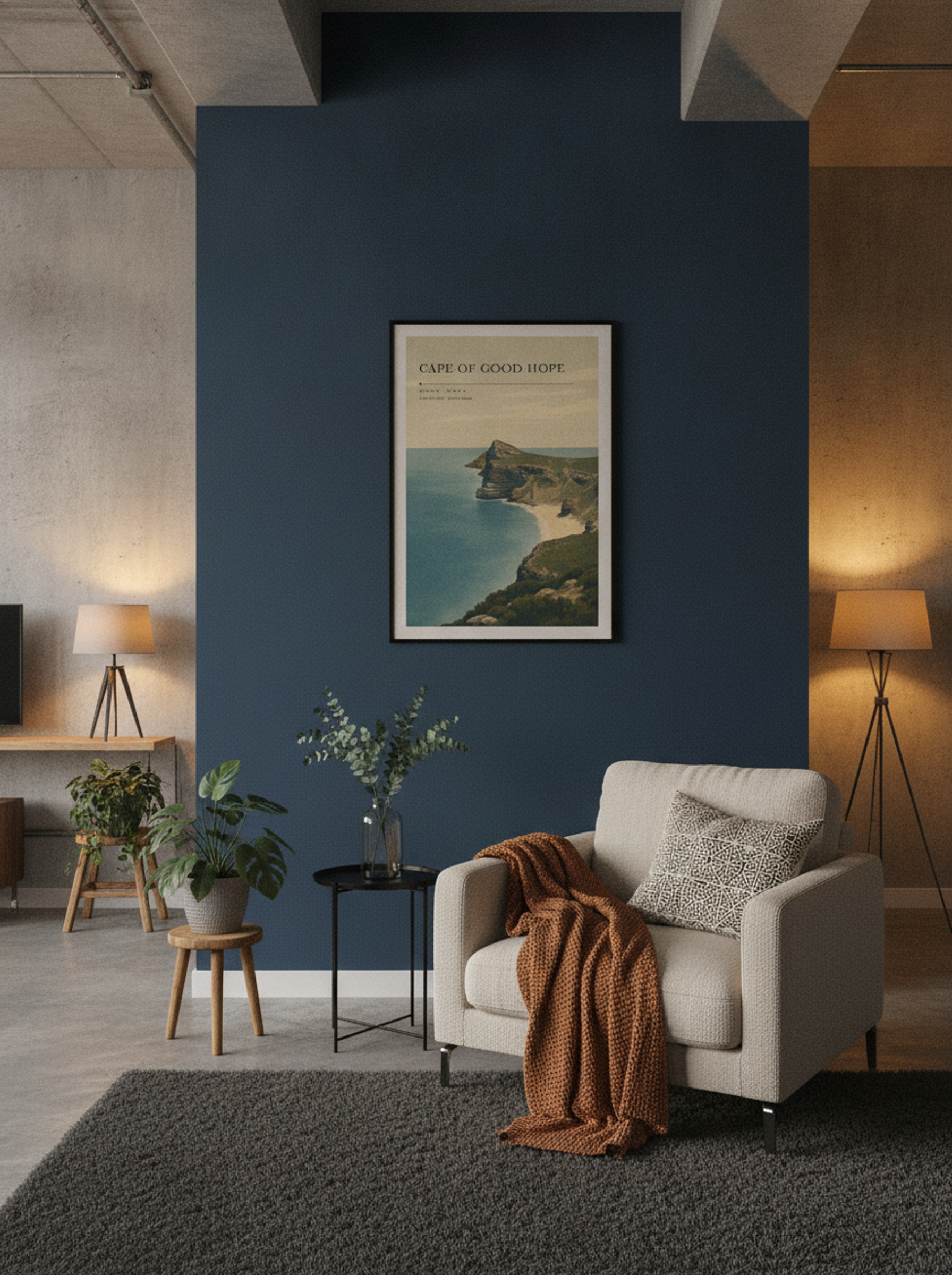 Cape of Good Hope Travel Poster Artwork - Lifestyle