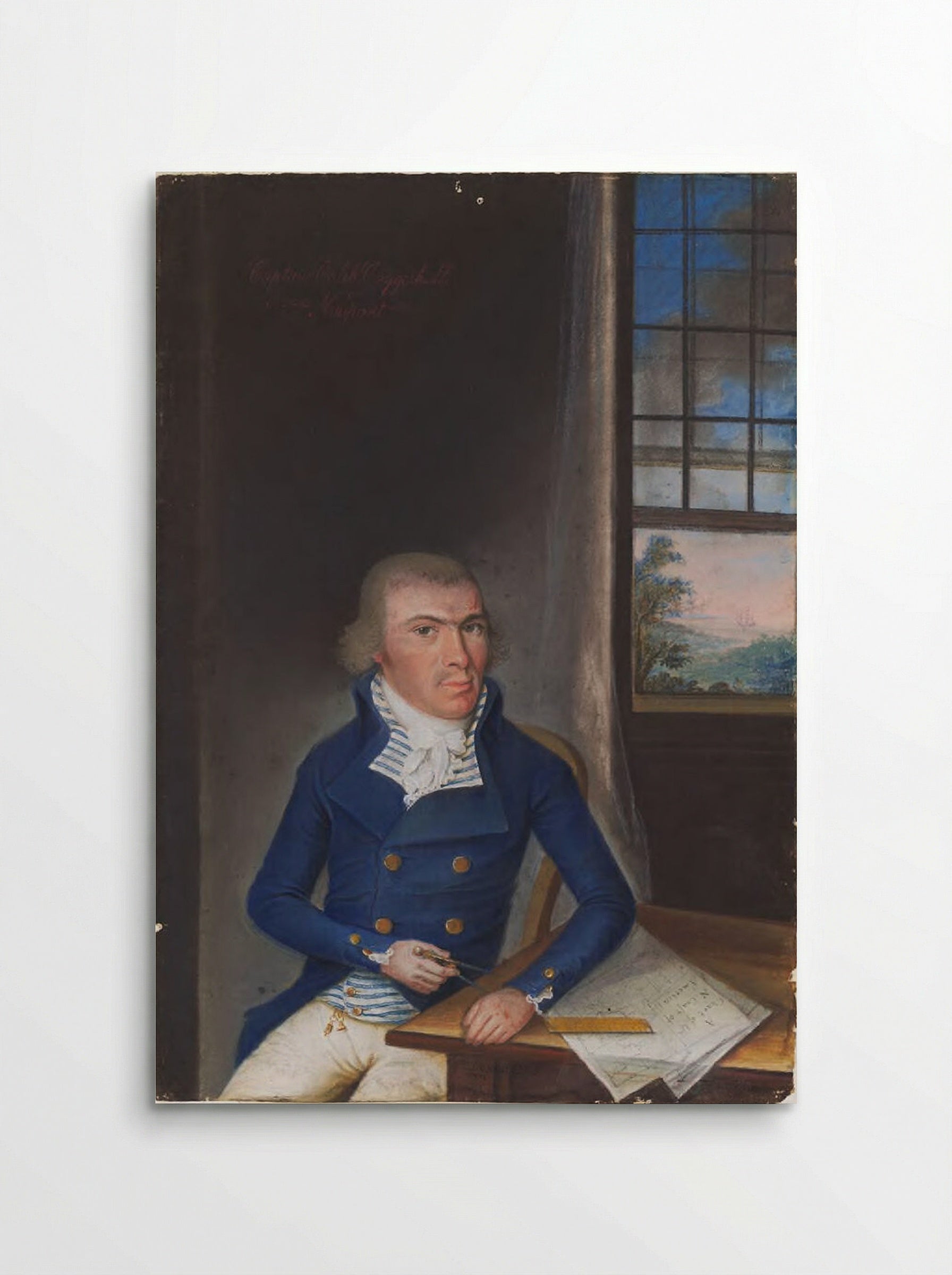 Captain Caleb Coggeshall - William Dunlap - Poster