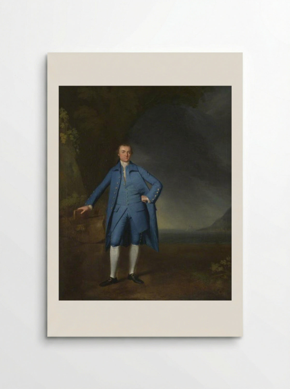 Captain Robert Banks - George Romney - Poster