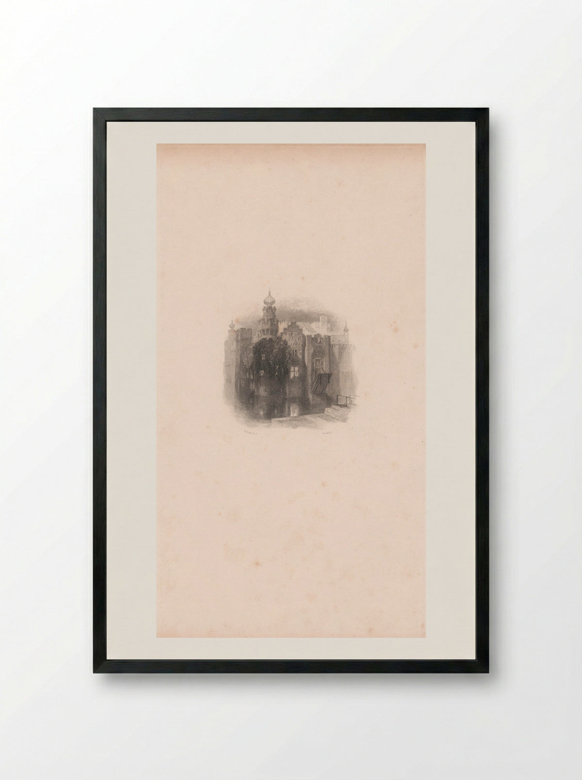 Captivity - Edward Goodall - Framed Print Black