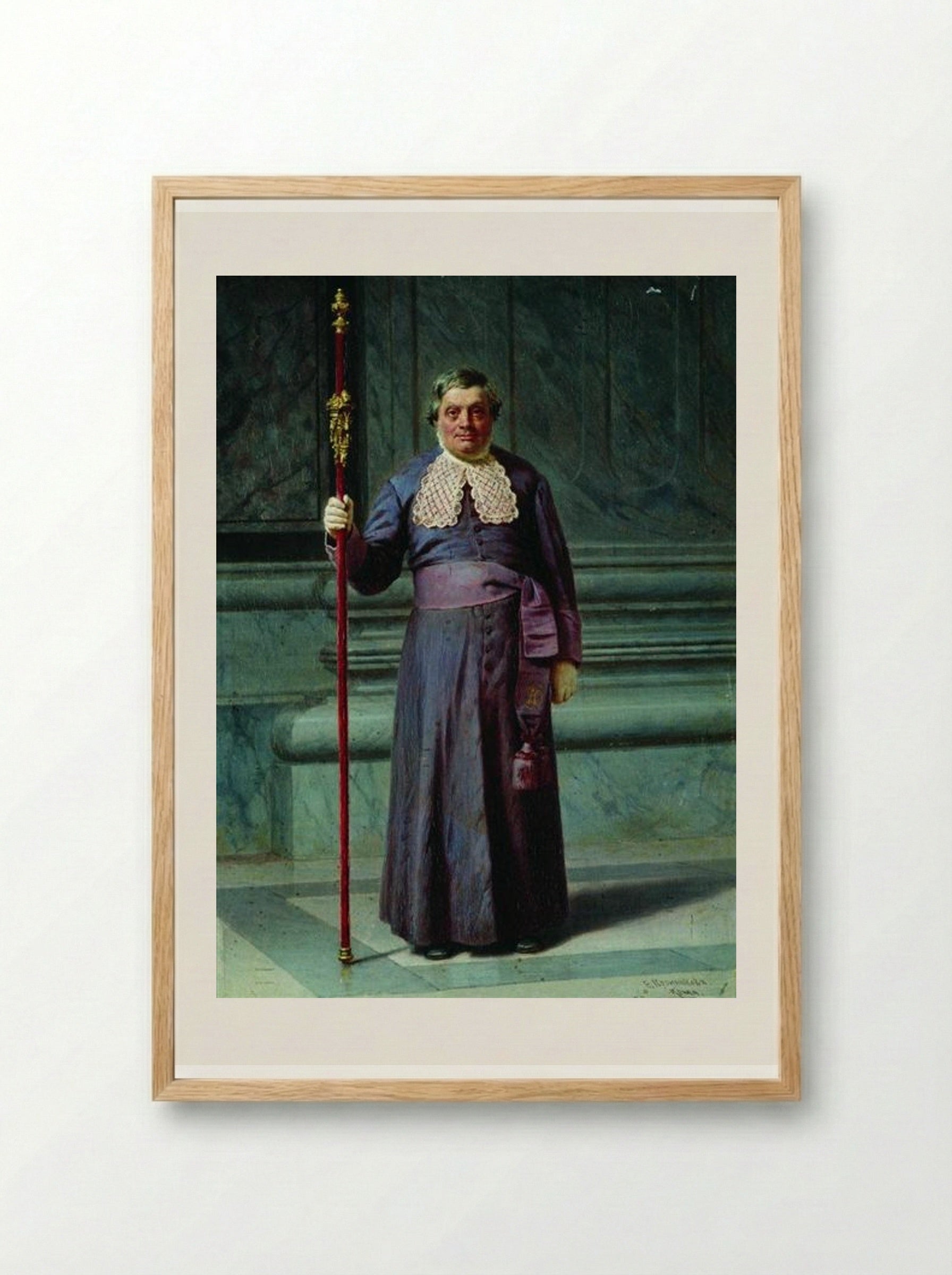 Capuchin - Fyodor Bronnikov - Framed Print Wood