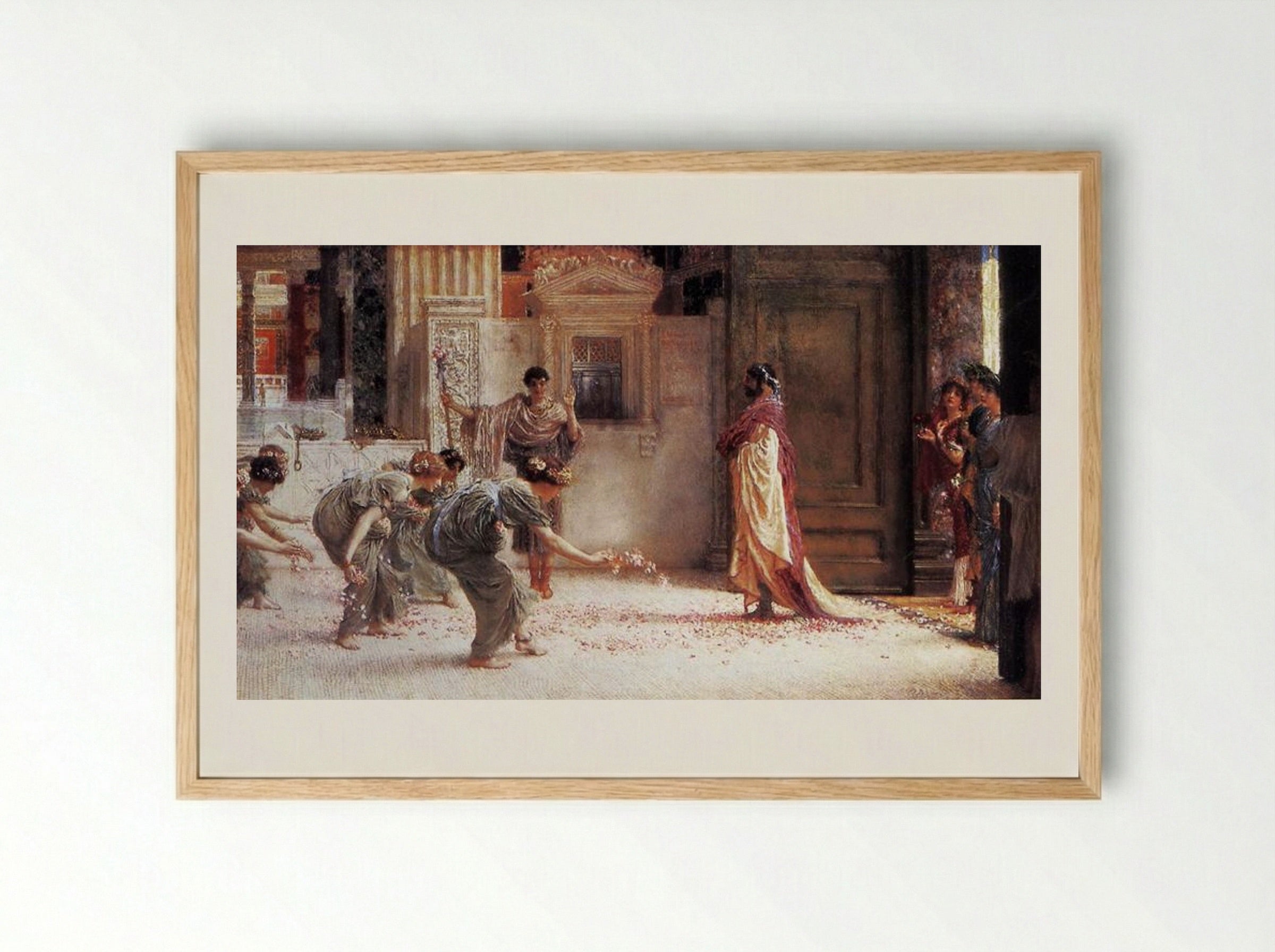 Caracalla - Sir Lawrence Alma-Tadema - Framed Print Wood