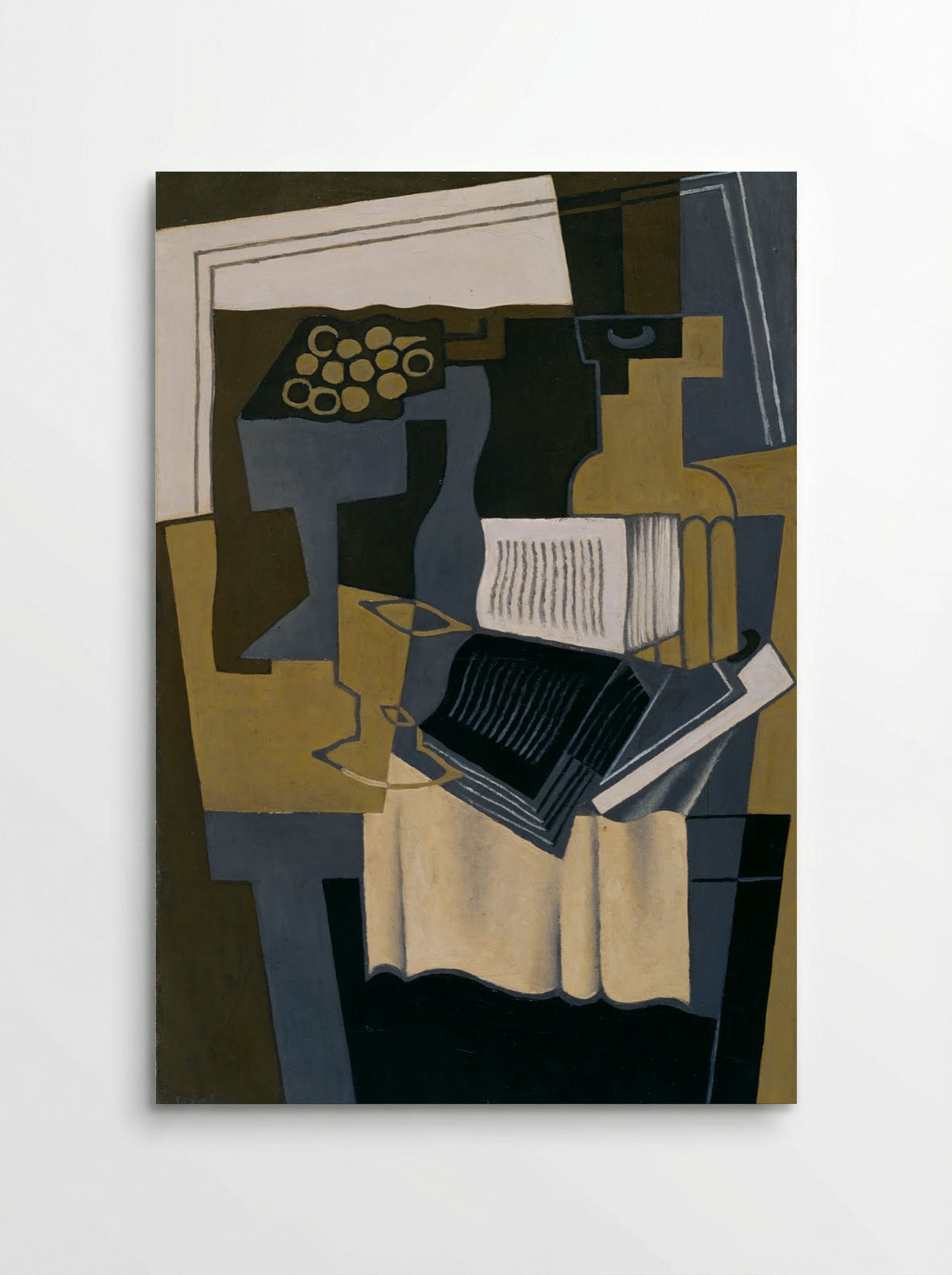 Carafe and Book - Juan Gris - Poster
