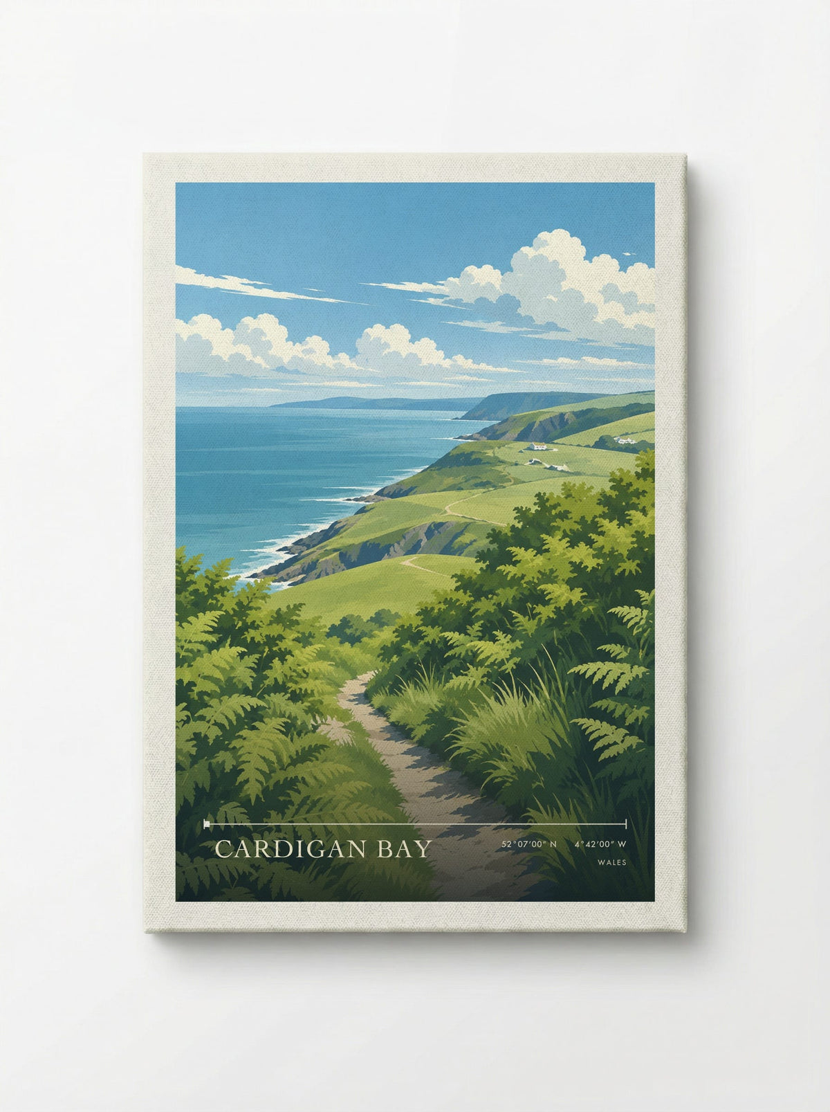 Cardigan Bay | Travel Poster - Canvas