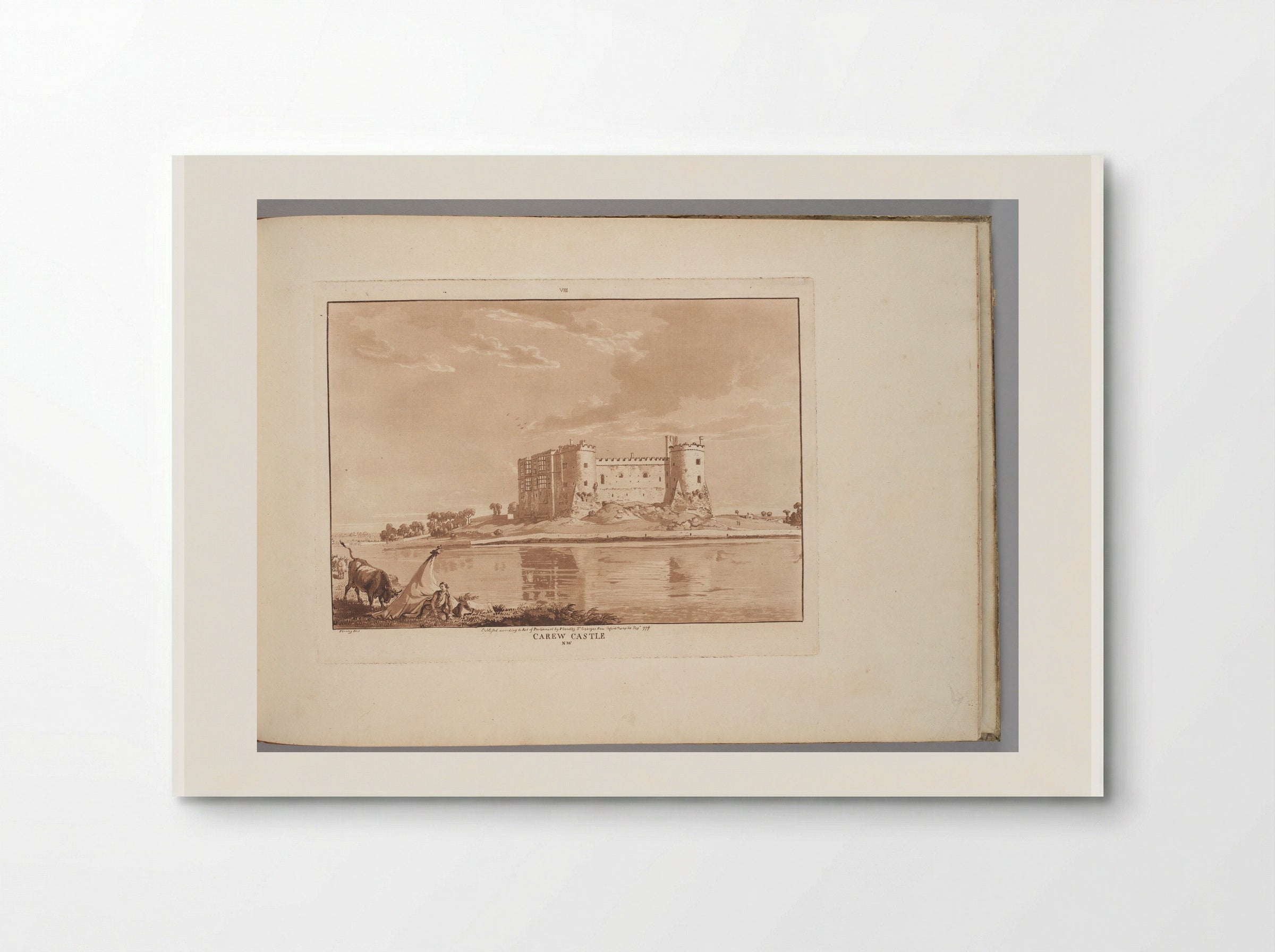 Carew Castle N. W. - Paul Sandby - Poster