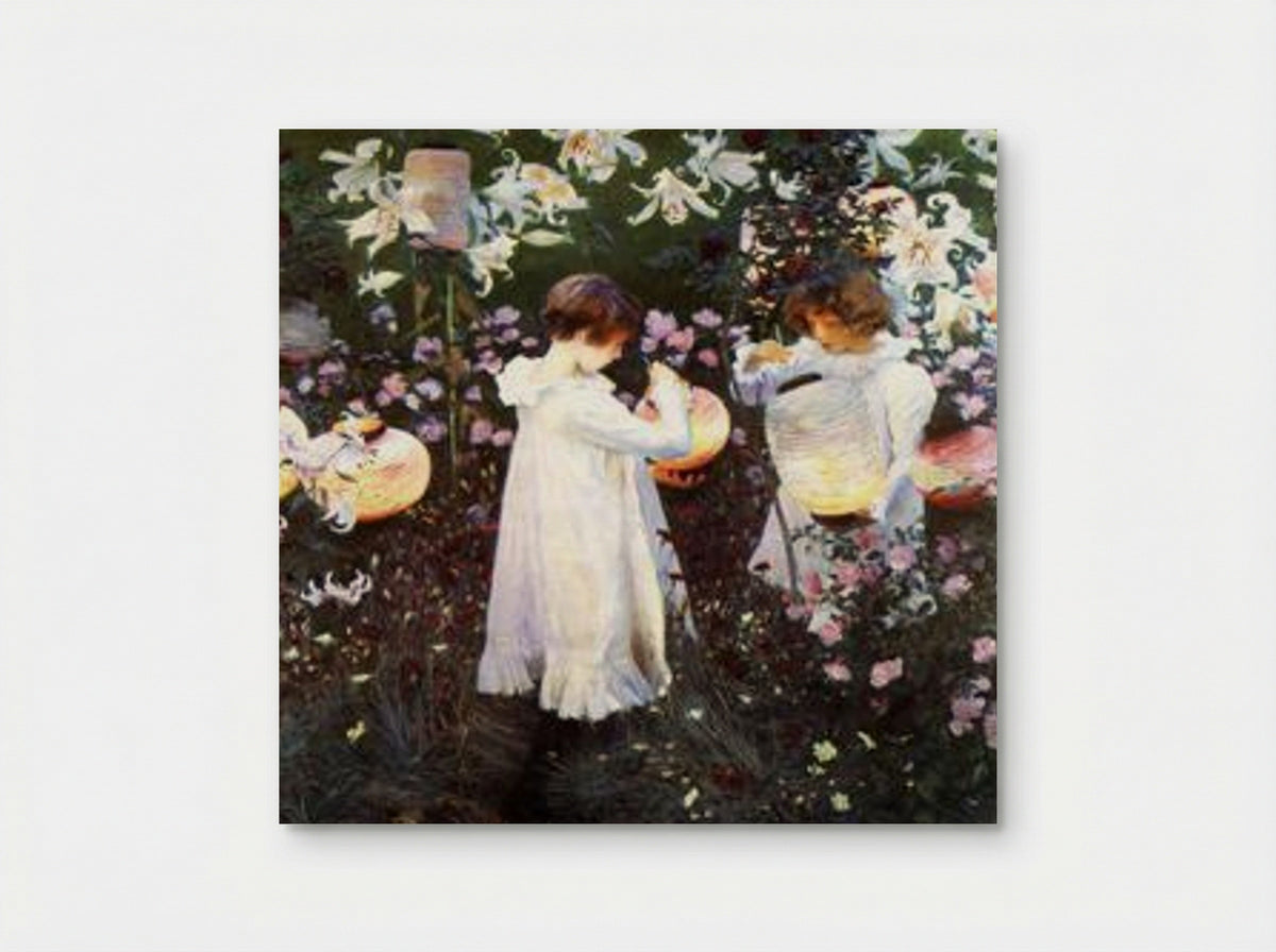 Carnation, Lily, Lily, Rose - John Singer Sargent - Poster