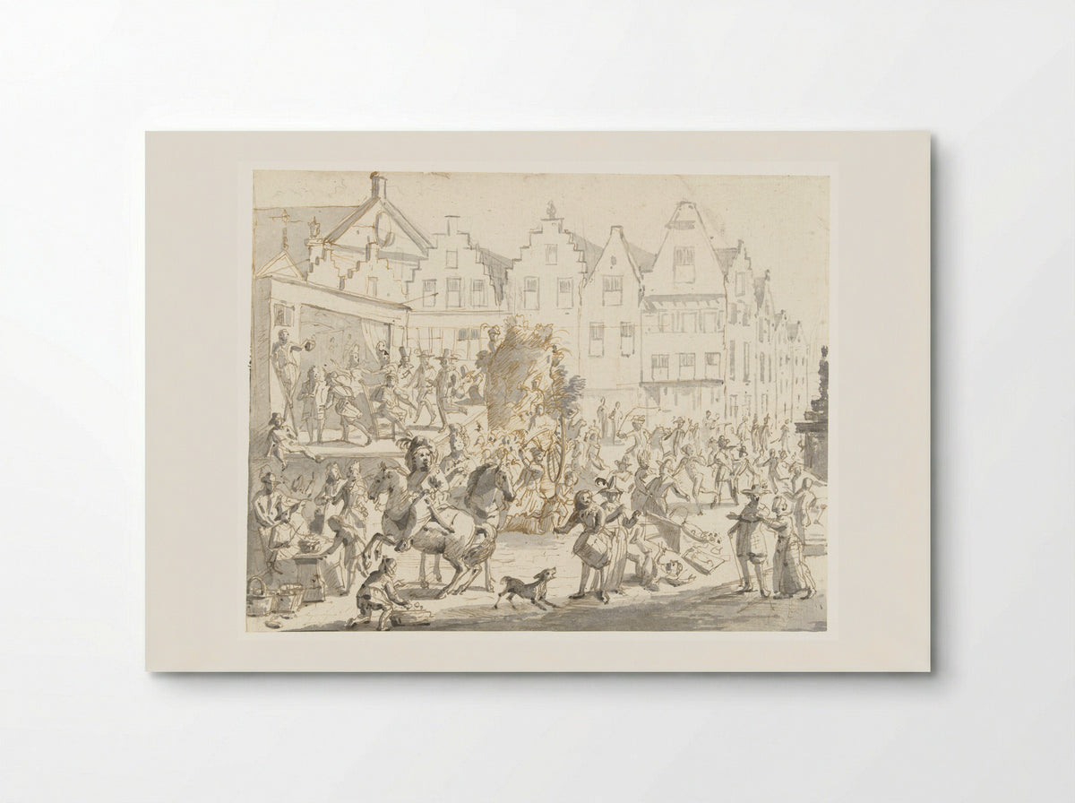 Carnaval te Antwerpen - Gonzales van Heylen - Poster