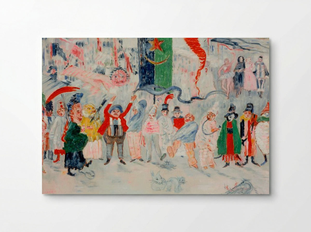 Carnival in Flanders - James Ensor - Poster