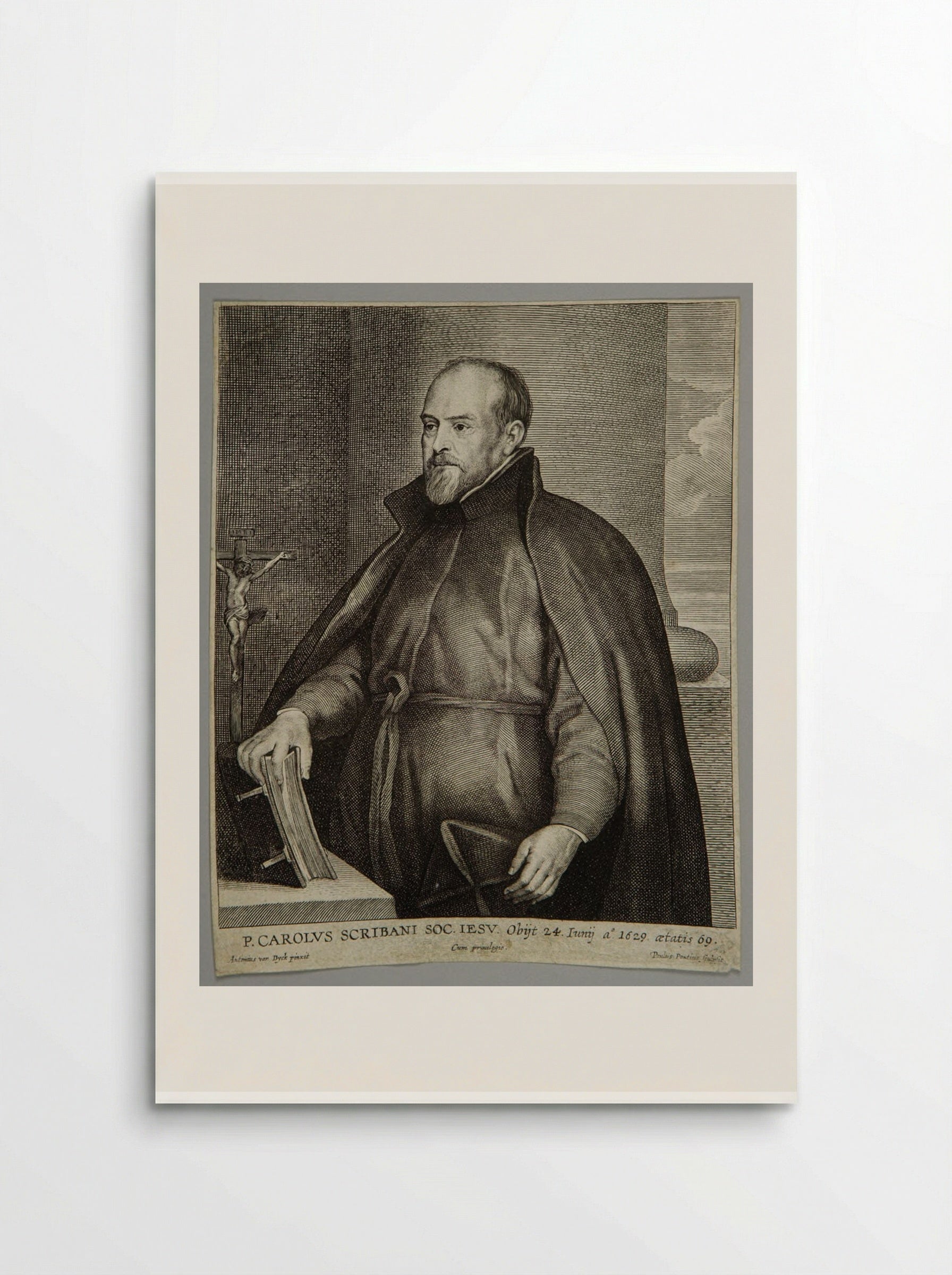 Carolus Scribanus - Paulus Pontius - Poster