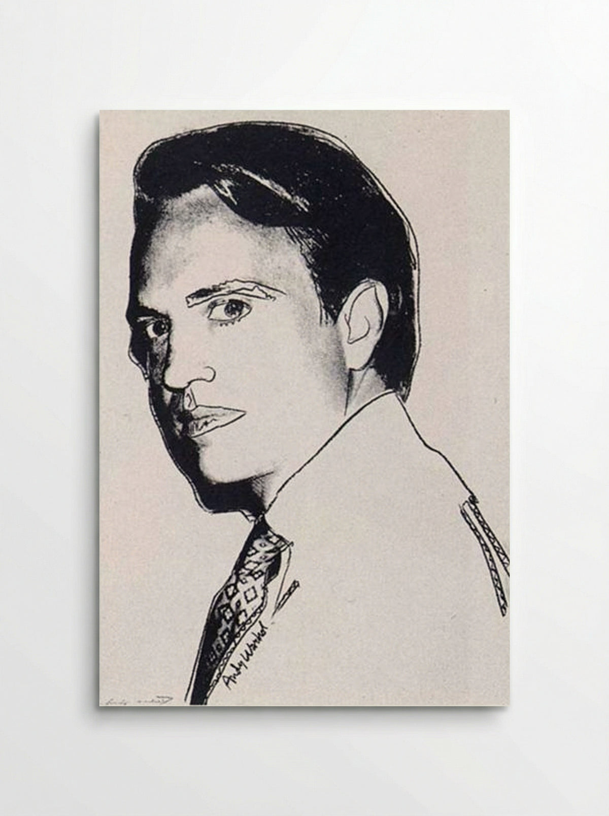 Carter Burden - Andy Warhol - Poster