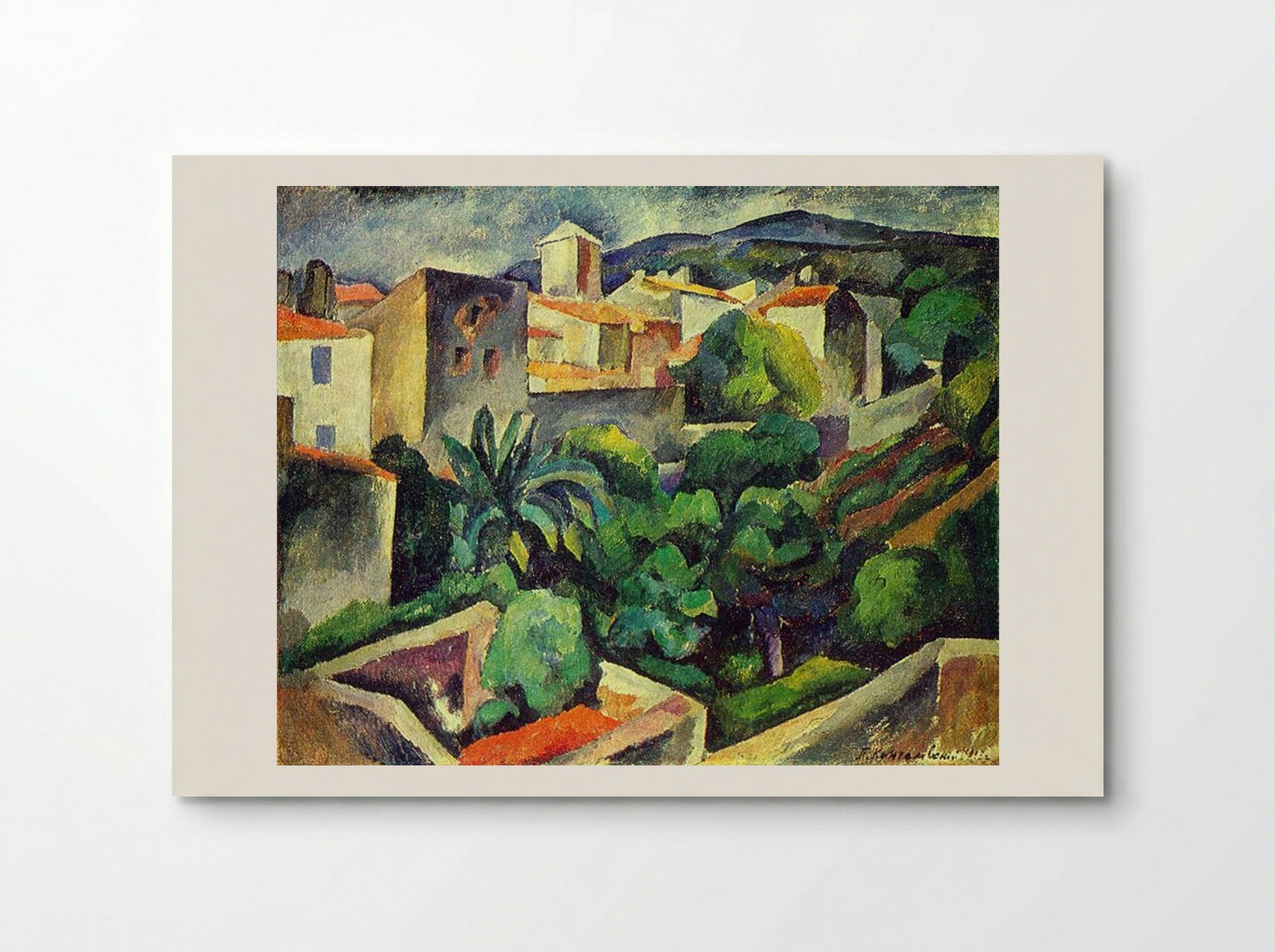 Cassis. The view from the window - Pyotr Konchalovsky - Poster