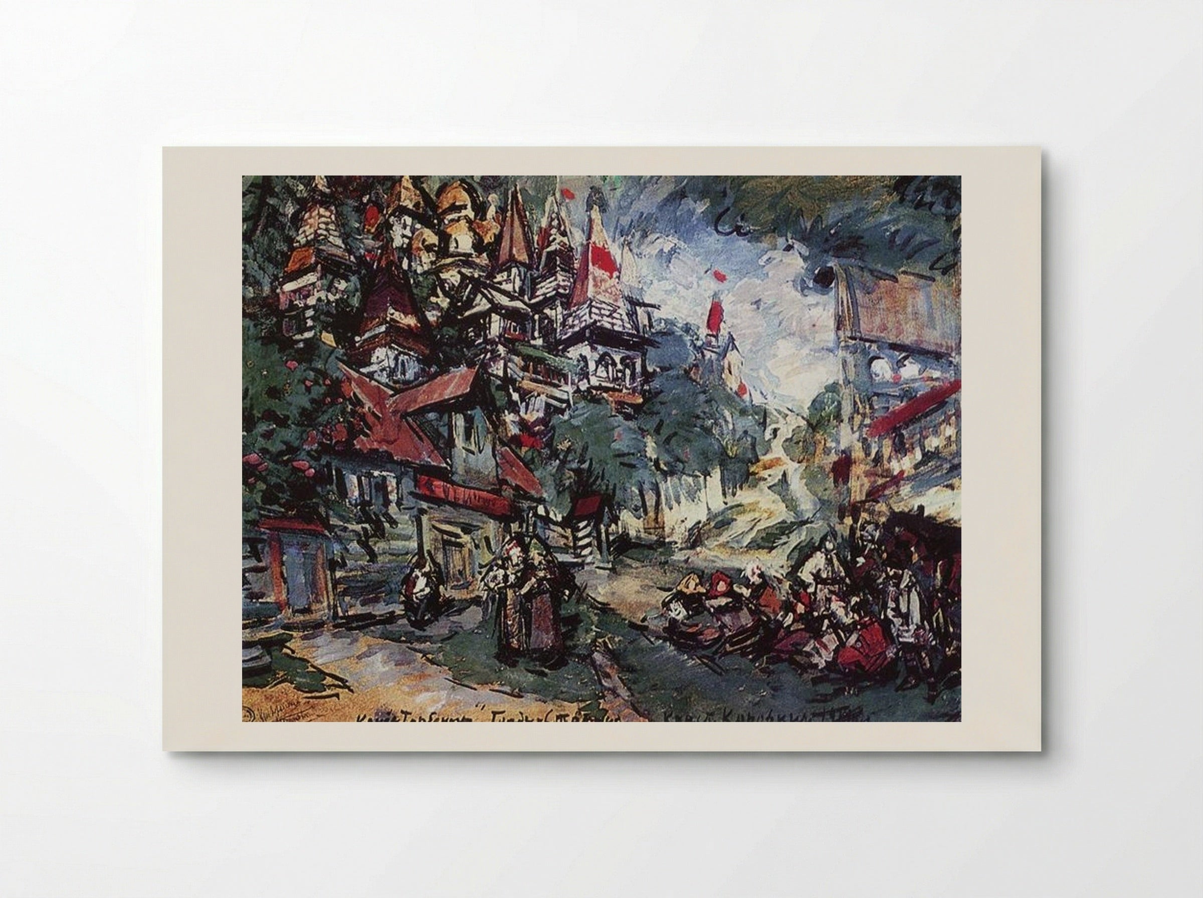 Castle-Capital - Konstantin Korovin - Poster