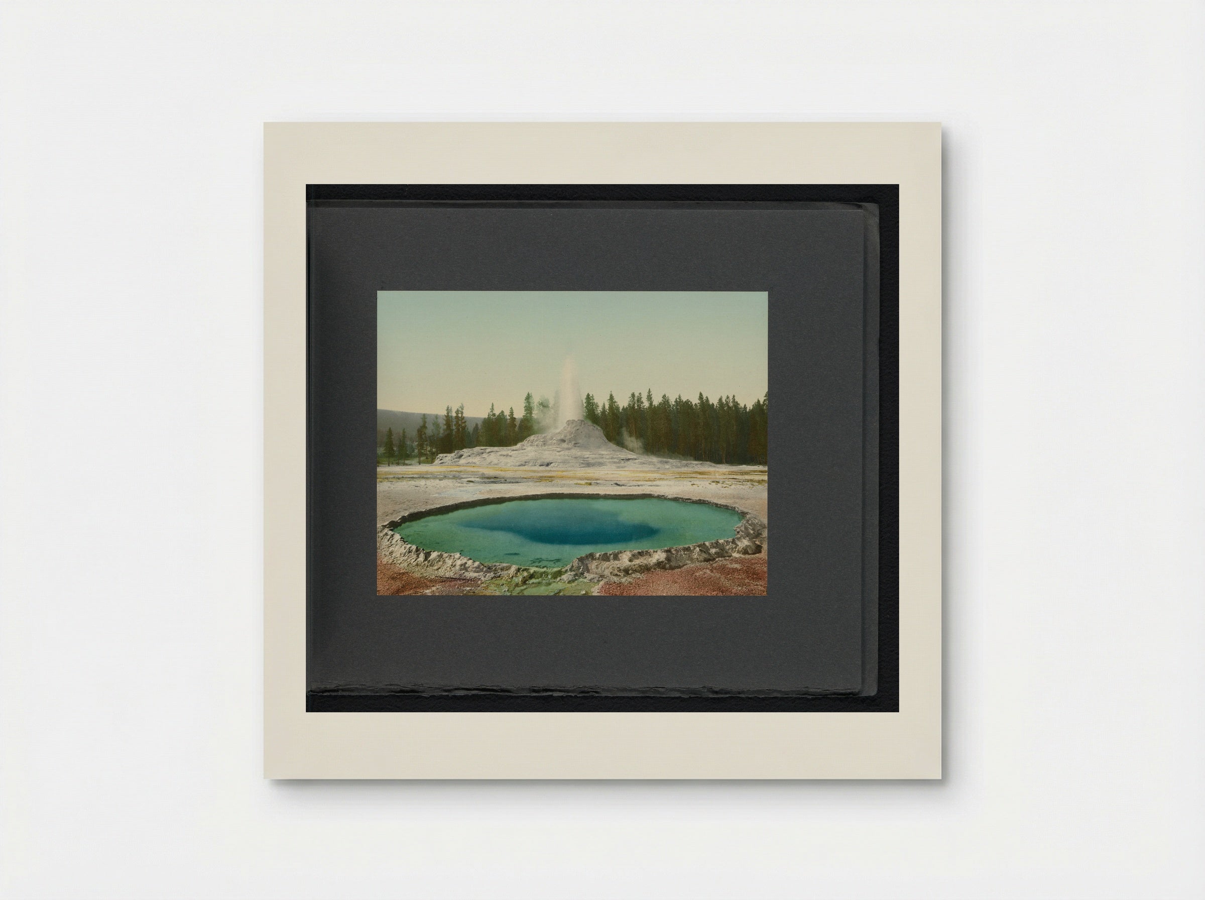 Castle Geyser, Yellowstone National Park - William Henry Jackson - Poster