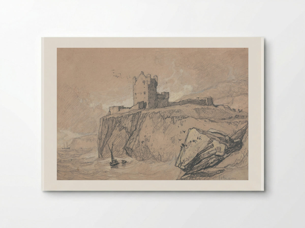 Castle of Falaise, North View - John Sell Cotman - Poster