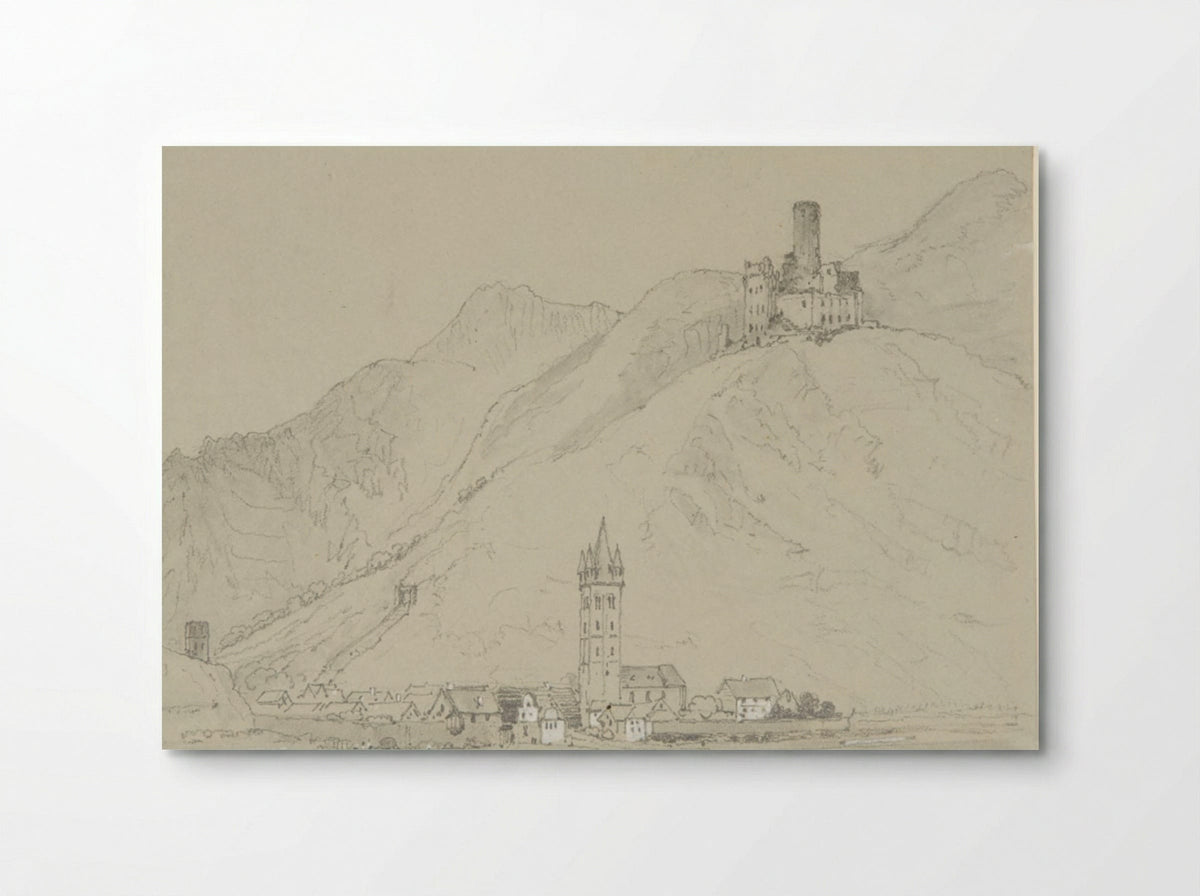 Castle of Maus (Burg Maus) - Samuel Prout - Poster