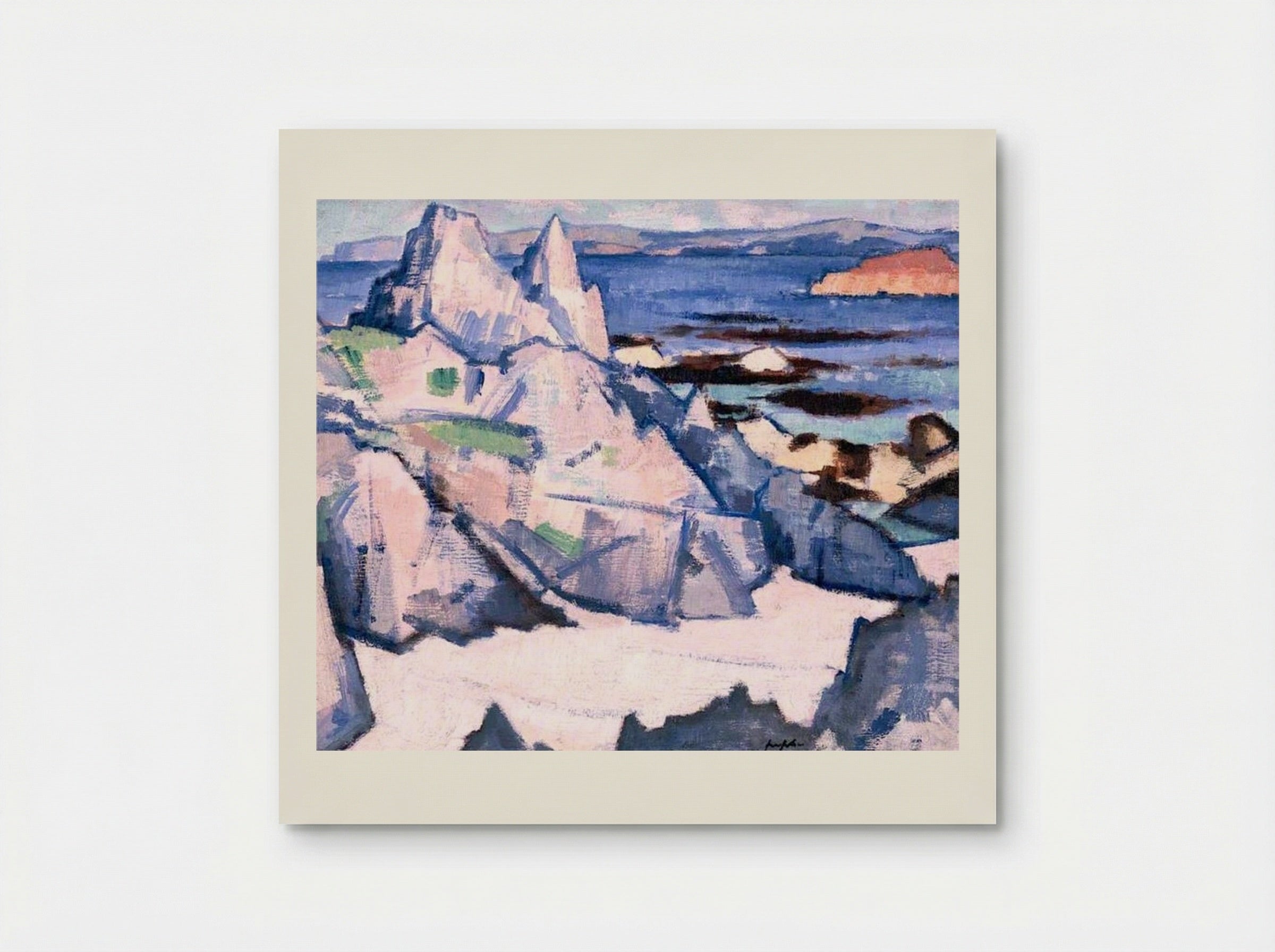 Cathedral Rock, Iona - Samuel Peploe - Poster