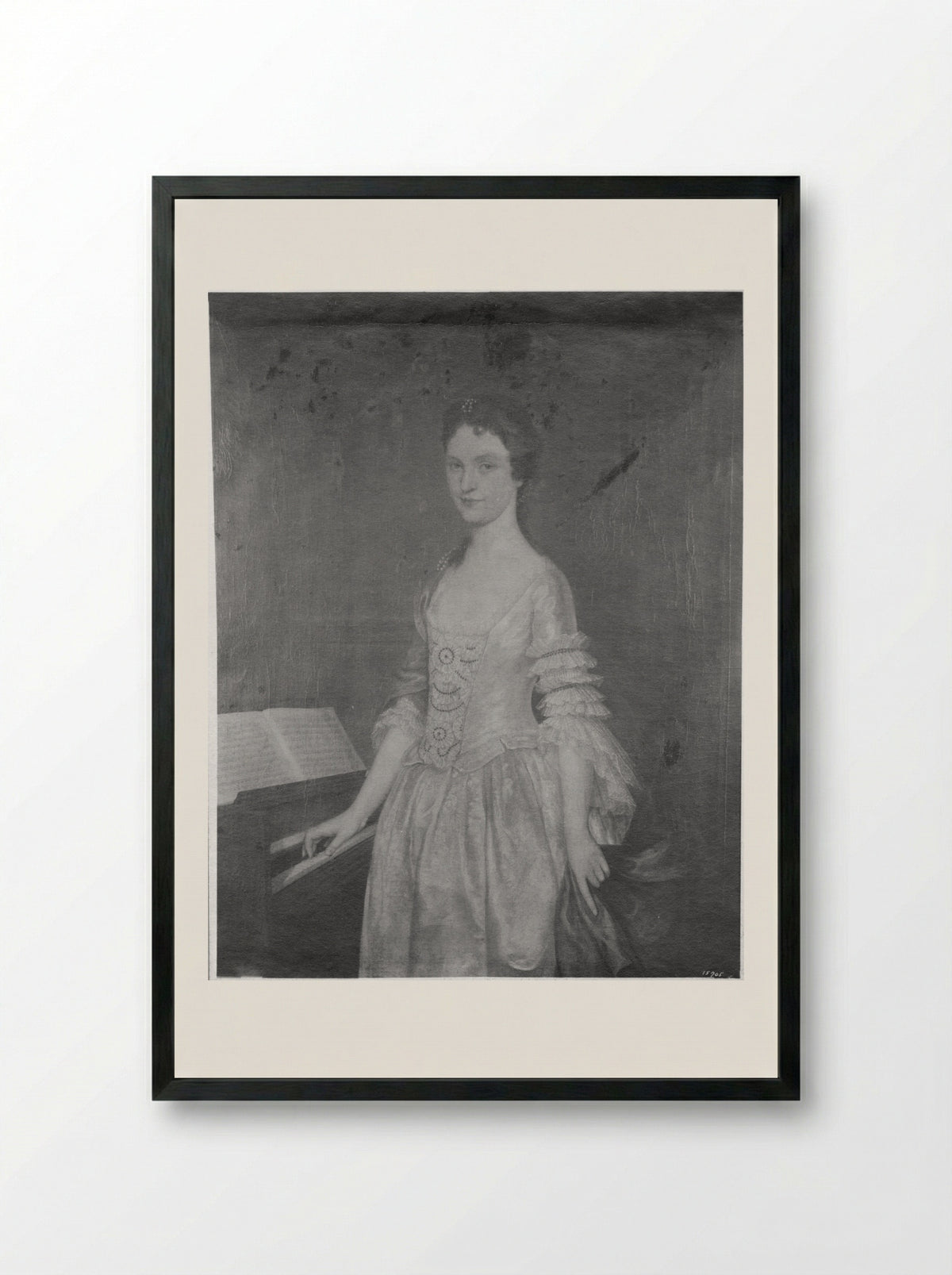 Catherine Ross Gurney (Mrs. Henry Gurney) - Cosmo Alexander - Framed Print Black