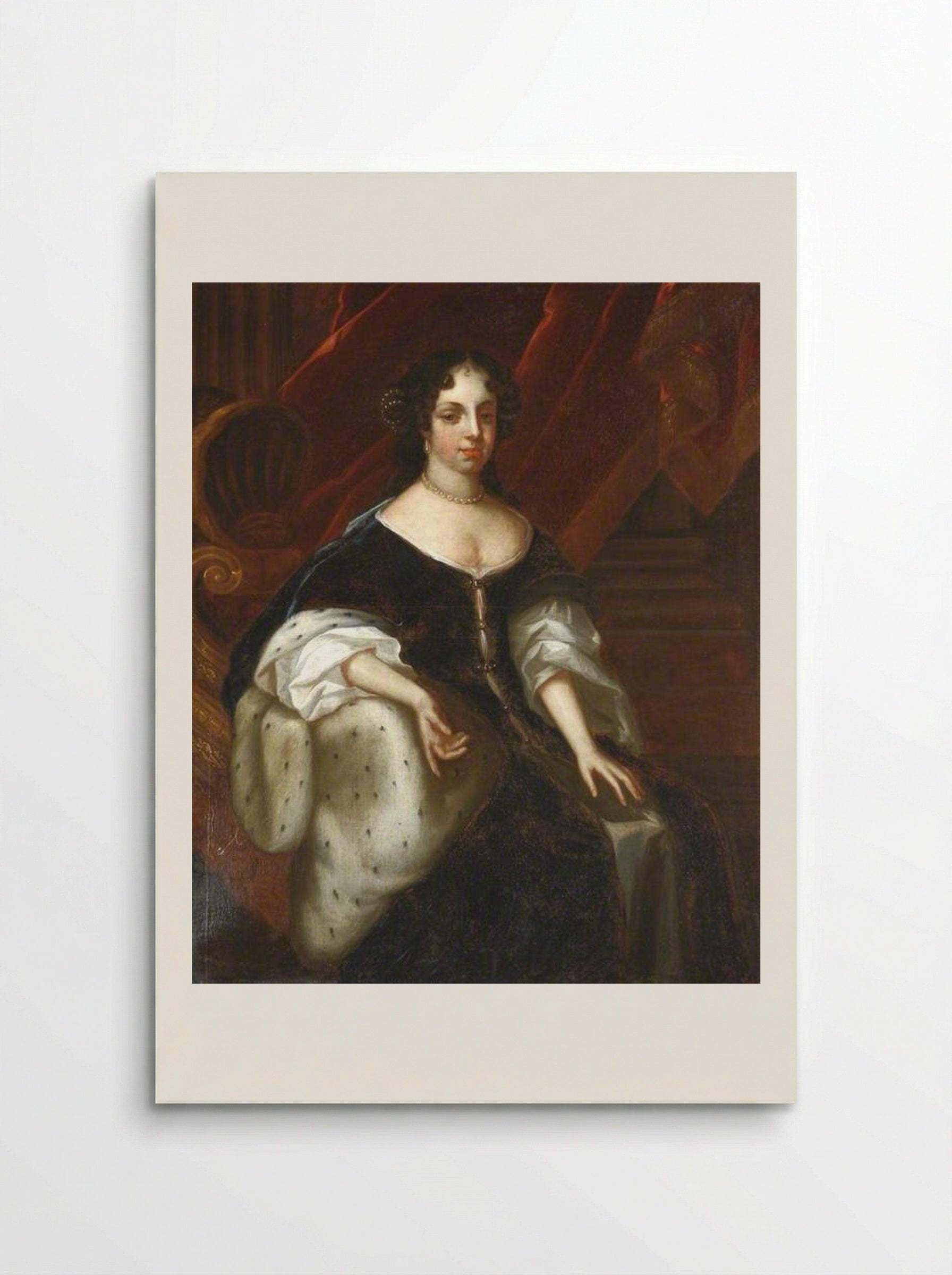 Catherine of Braganza, Queen Consort of Charles II - John Riley - Poster