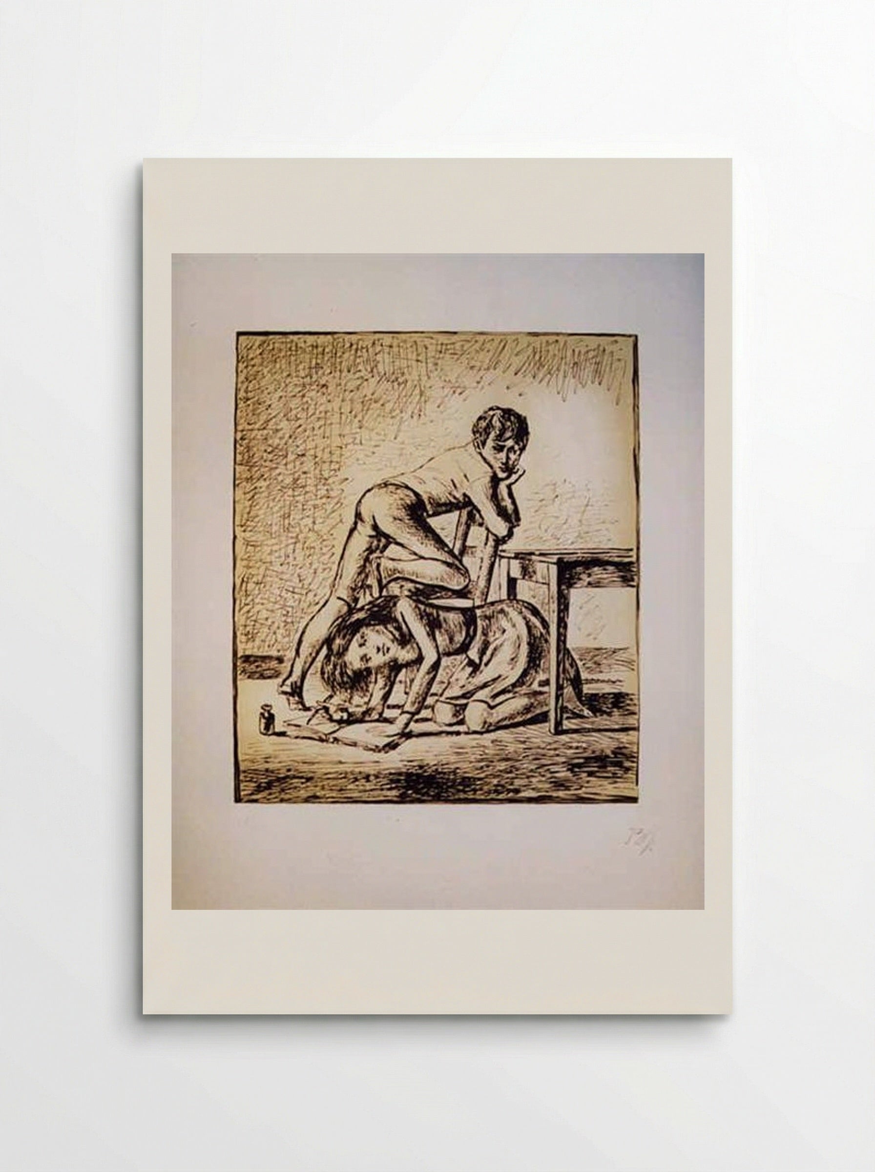 Cathy - Balthus - Poster