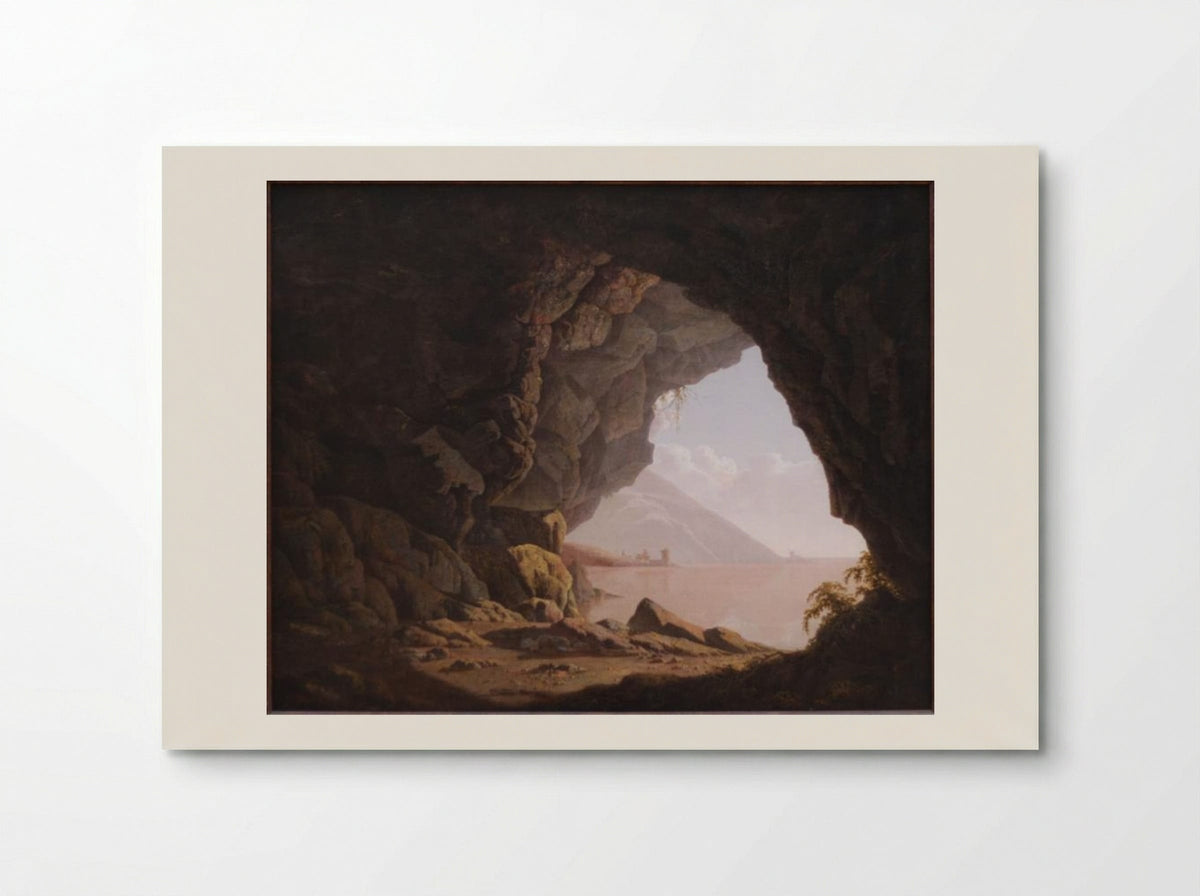 Cavern, Near Naples - Joseph Wright of Derby - Poster