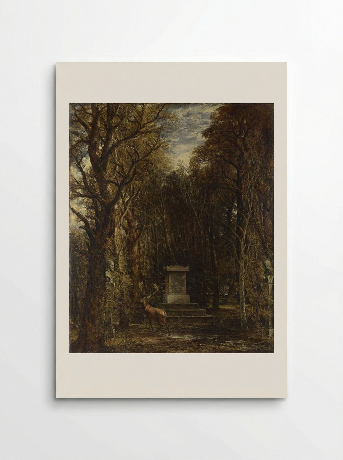 Cenotaph to the Memory of Sir Joshua Reynolds - John Constable - Poster