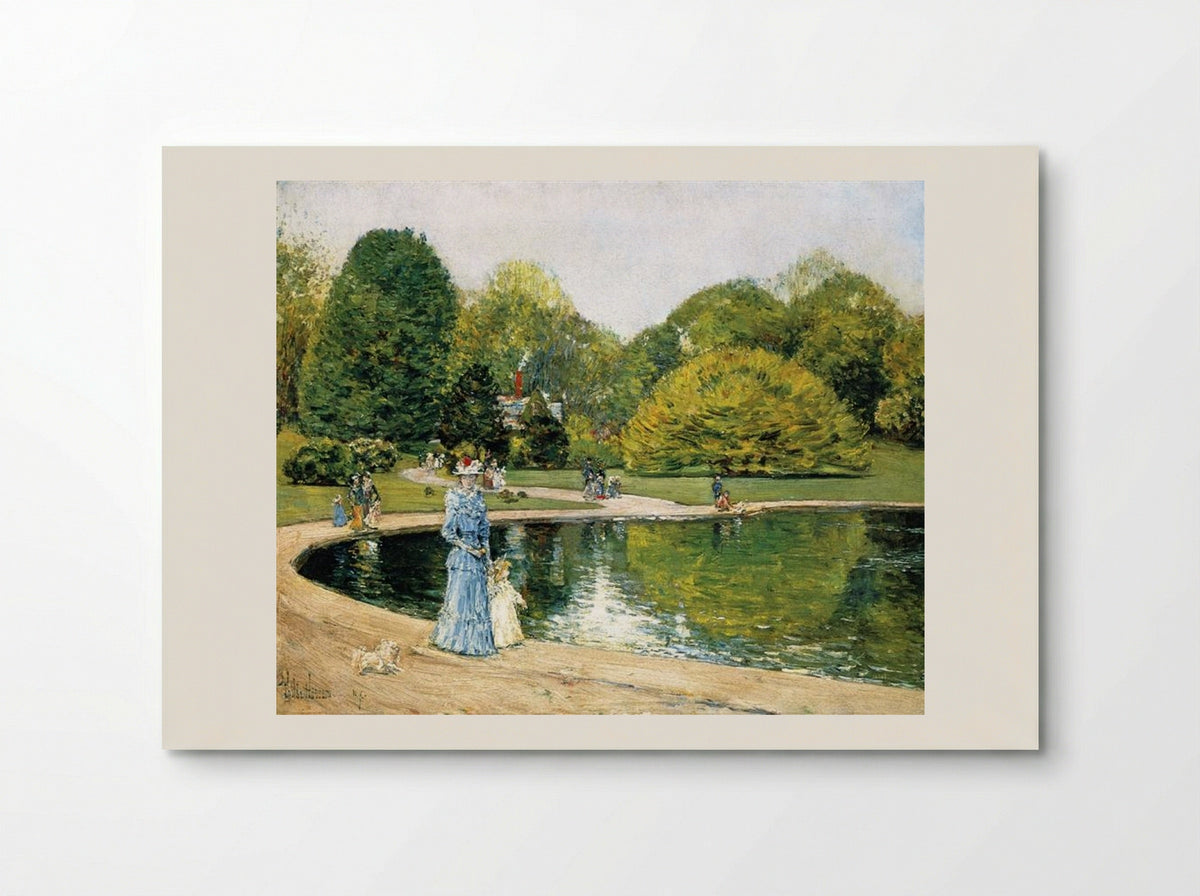 Central Park - Childe Hassam - Poster