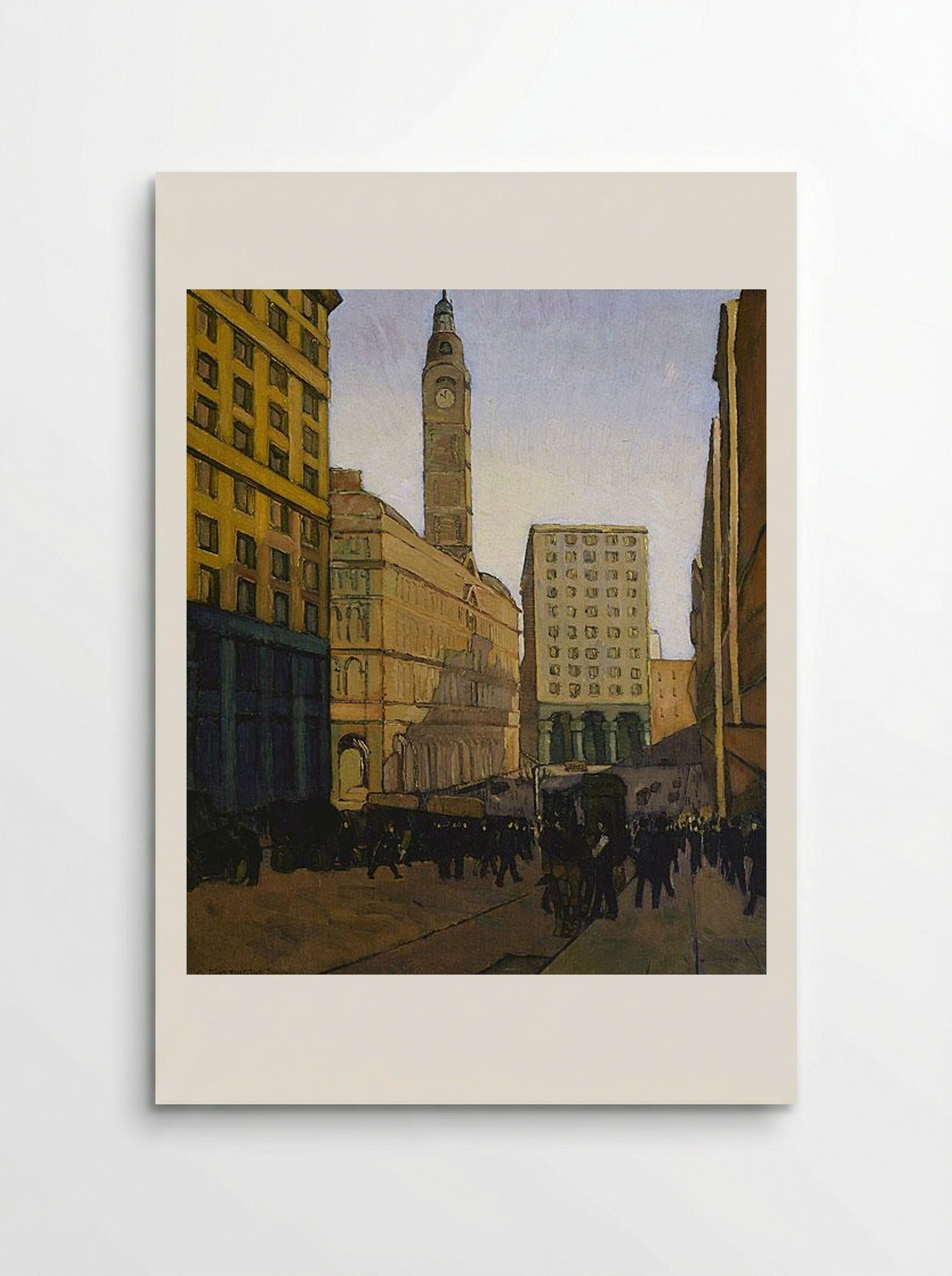 Centre of a city - Grace Cossington Smith - Poster