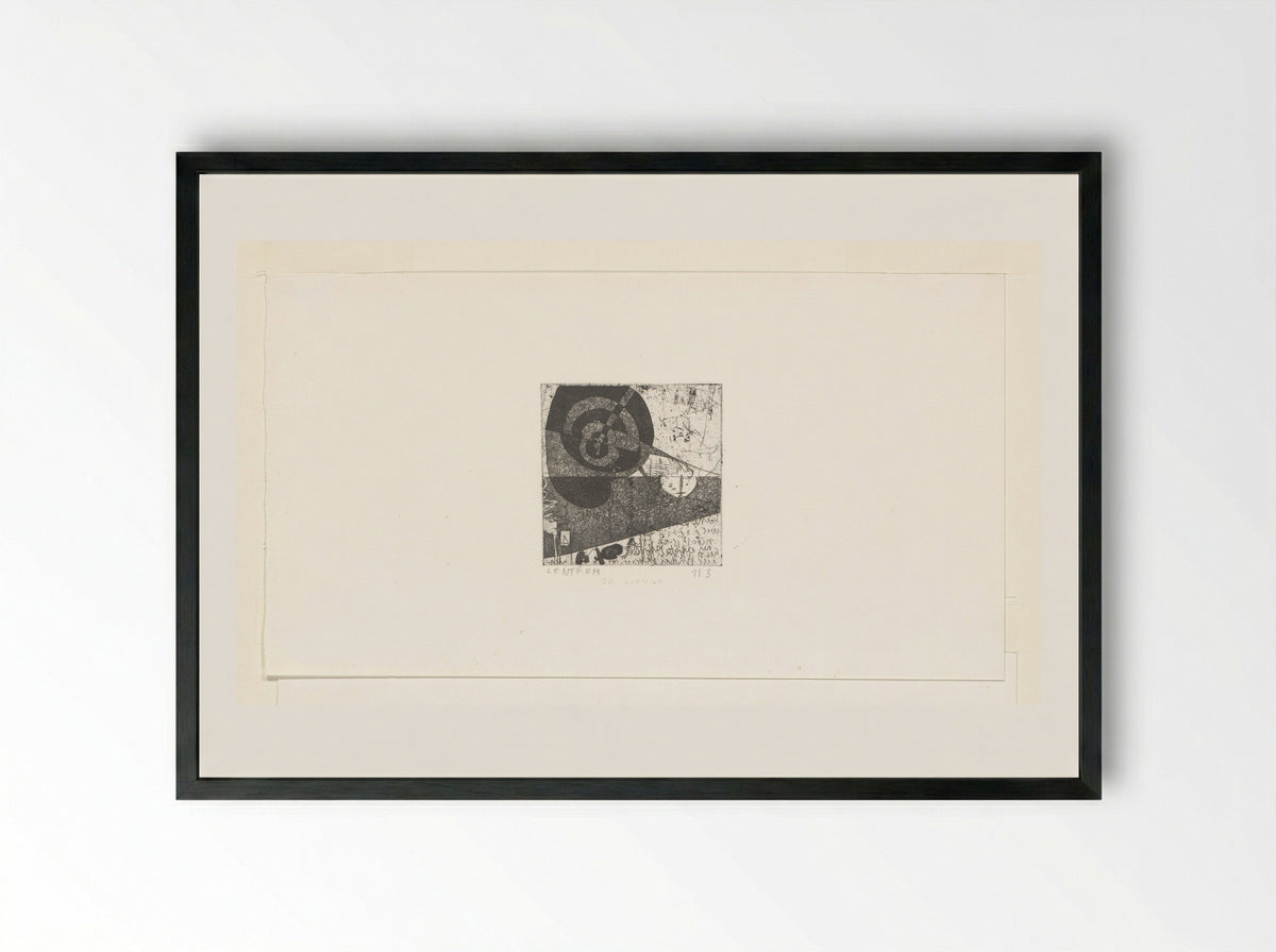 Centrum - Sipke Huismans - Framed Print Black