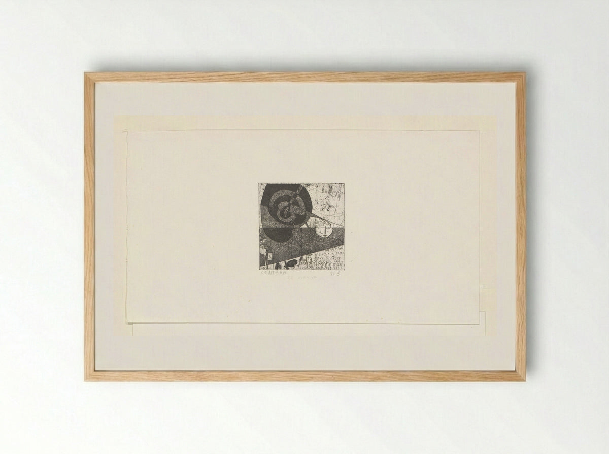 Centrum - Sipke Huismans - Framed Print Wood