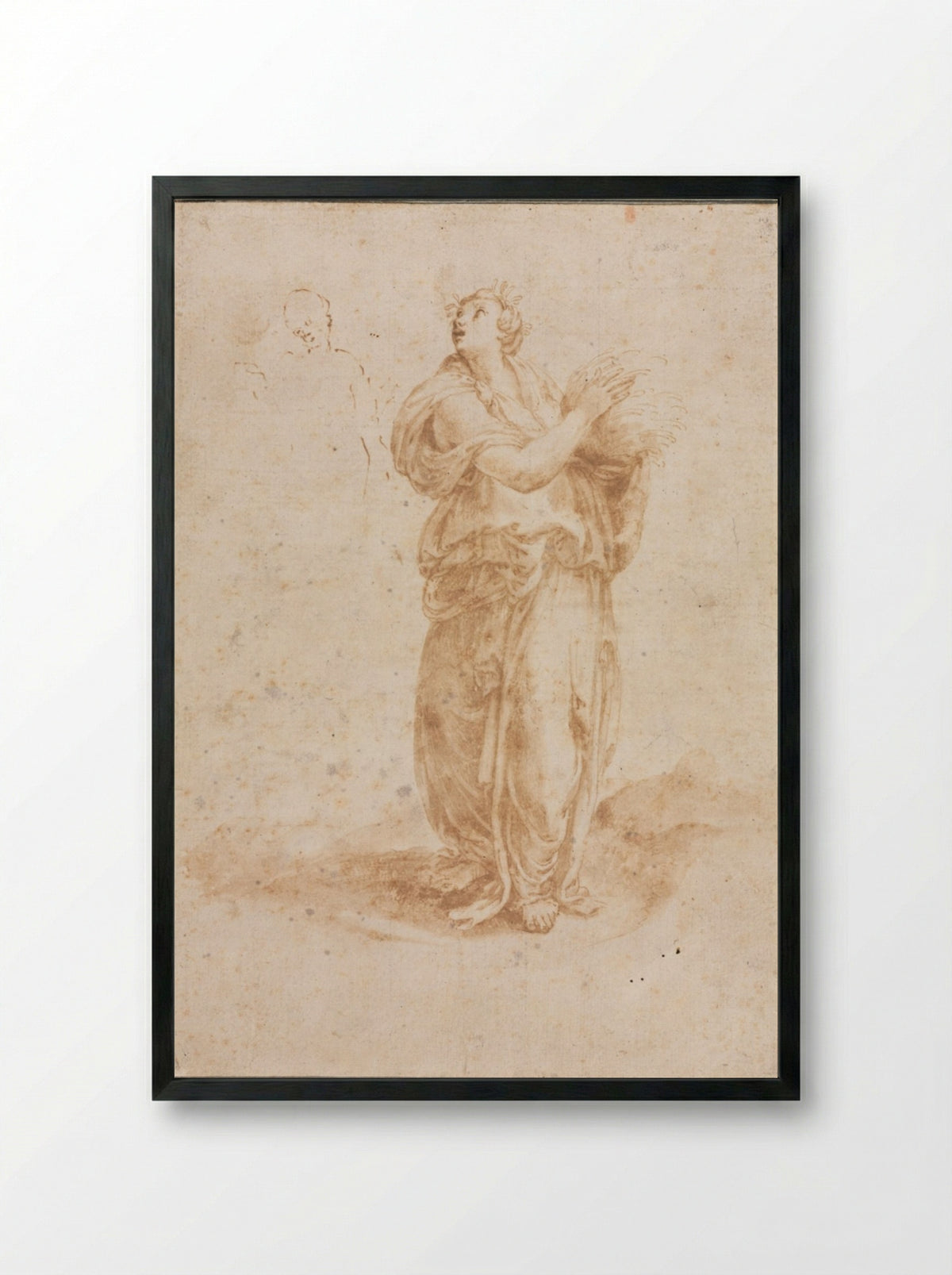 Ceres - Lelio Orsi - Framed Print Black