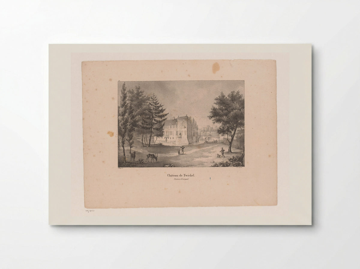 Château de Twickel - Jean Baptiste Ambroise Marcellin Jobard - Poster
