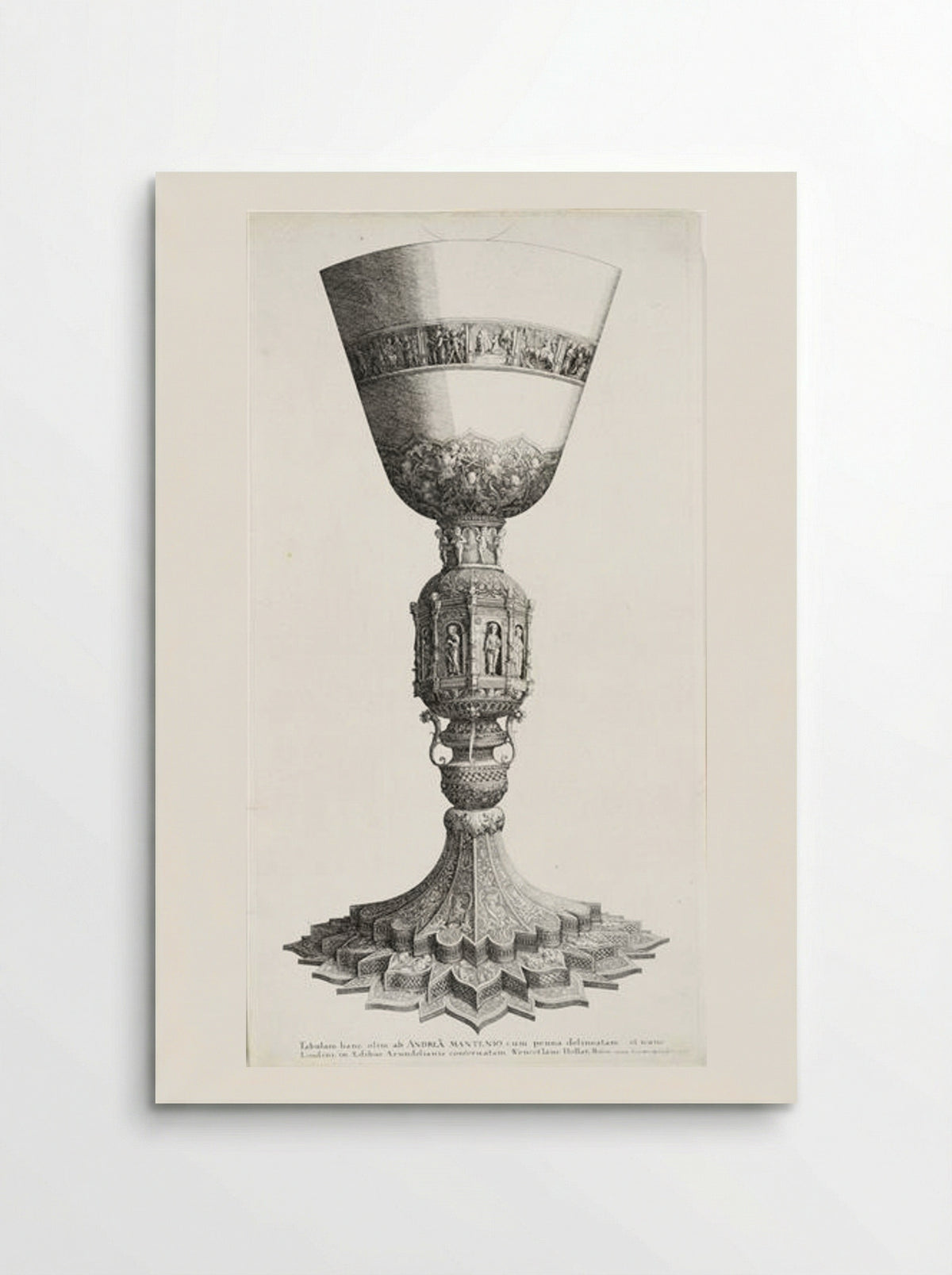 Chalice (After Andrea Mantegna) - Wenceslaus Hollar - Poster