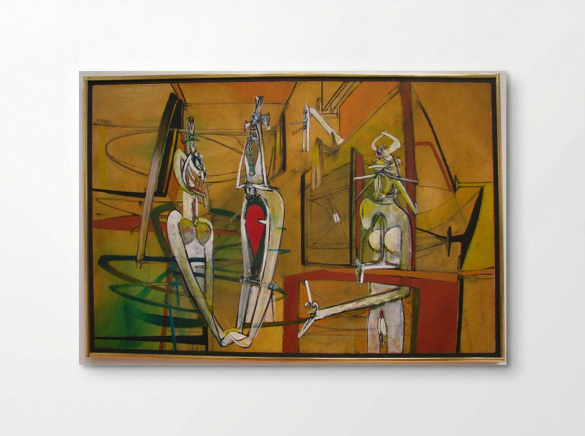 Chamboles les amoureuses - Roberto Matta - Poster