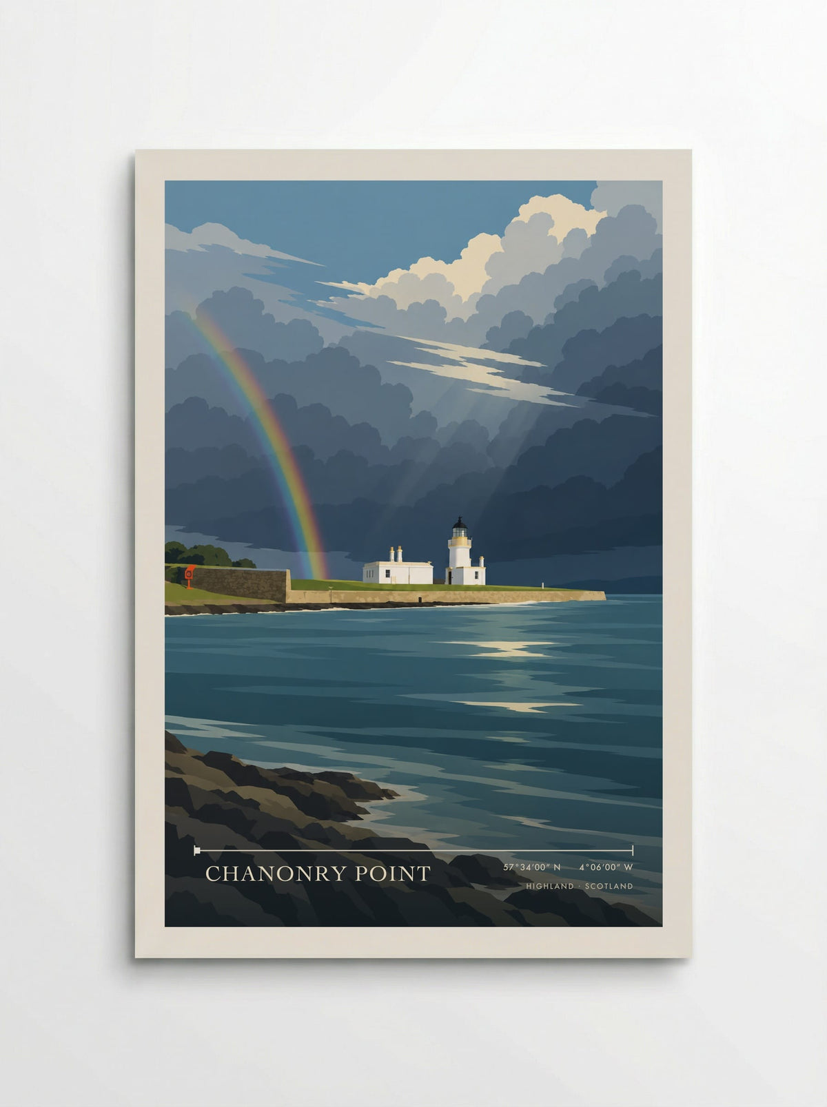 Chanonry Point, Highland | Travel Poster - Poster