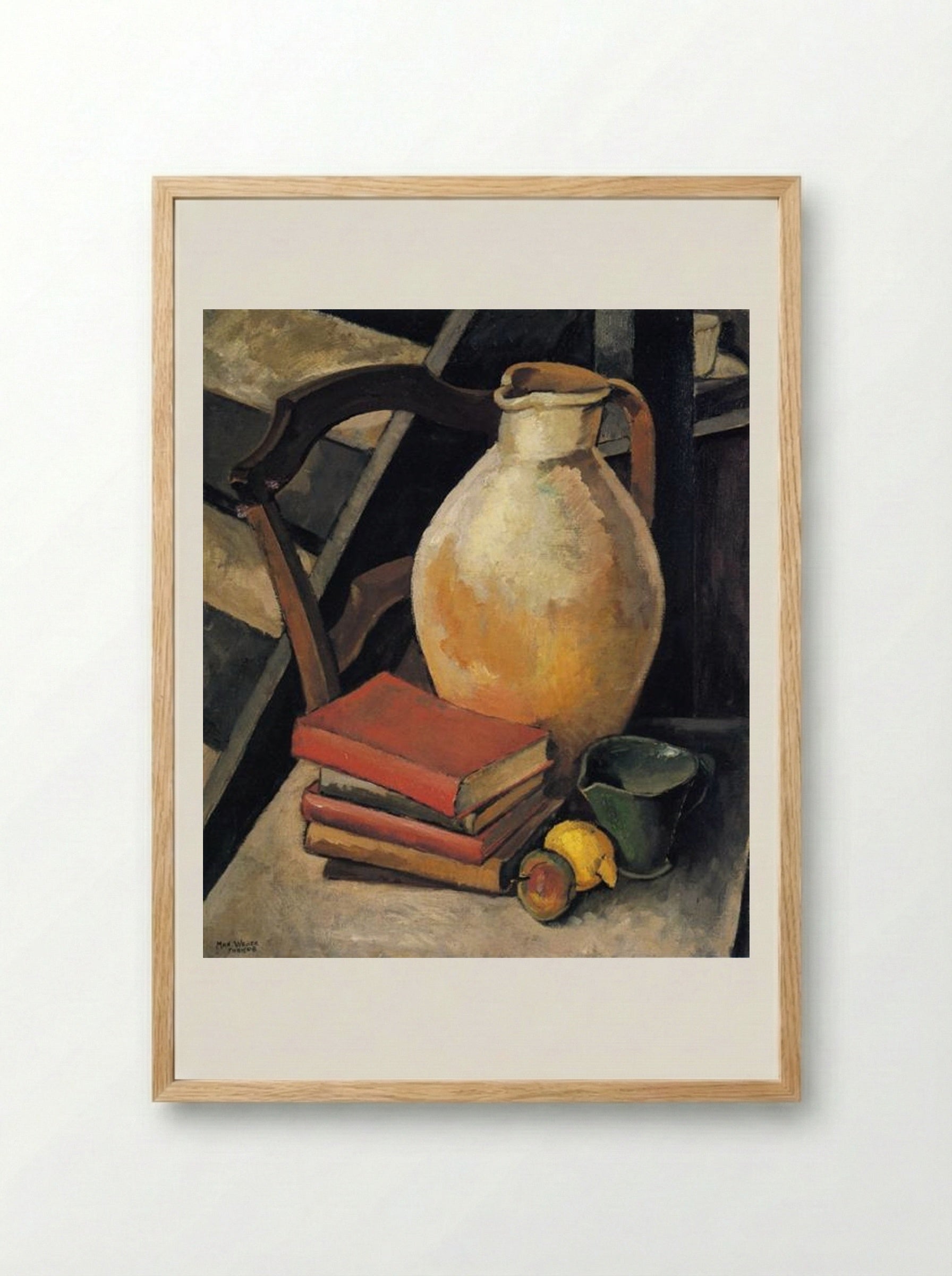 Chardenal Dictionary - Max Weber - Framed Print Wood