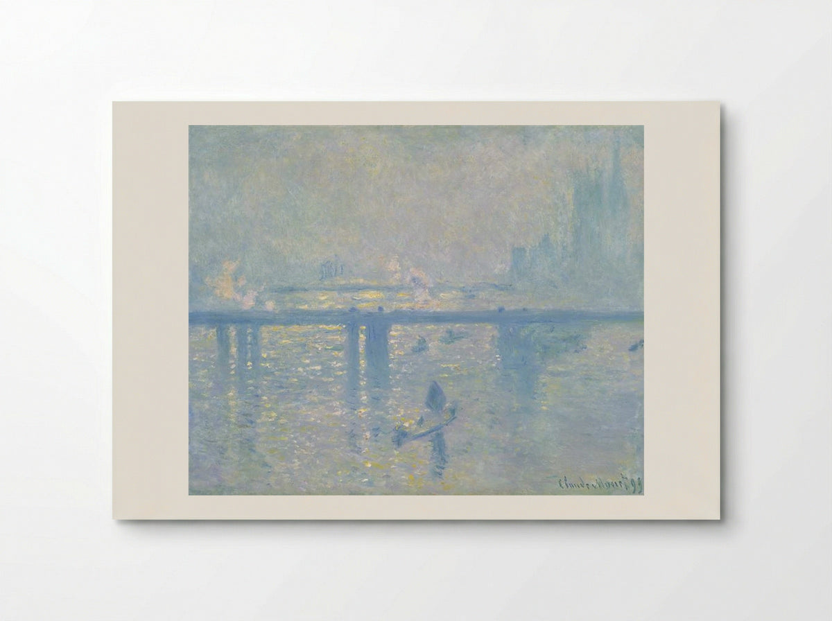 Charing Cross Bridge - Claude Monet - Poster