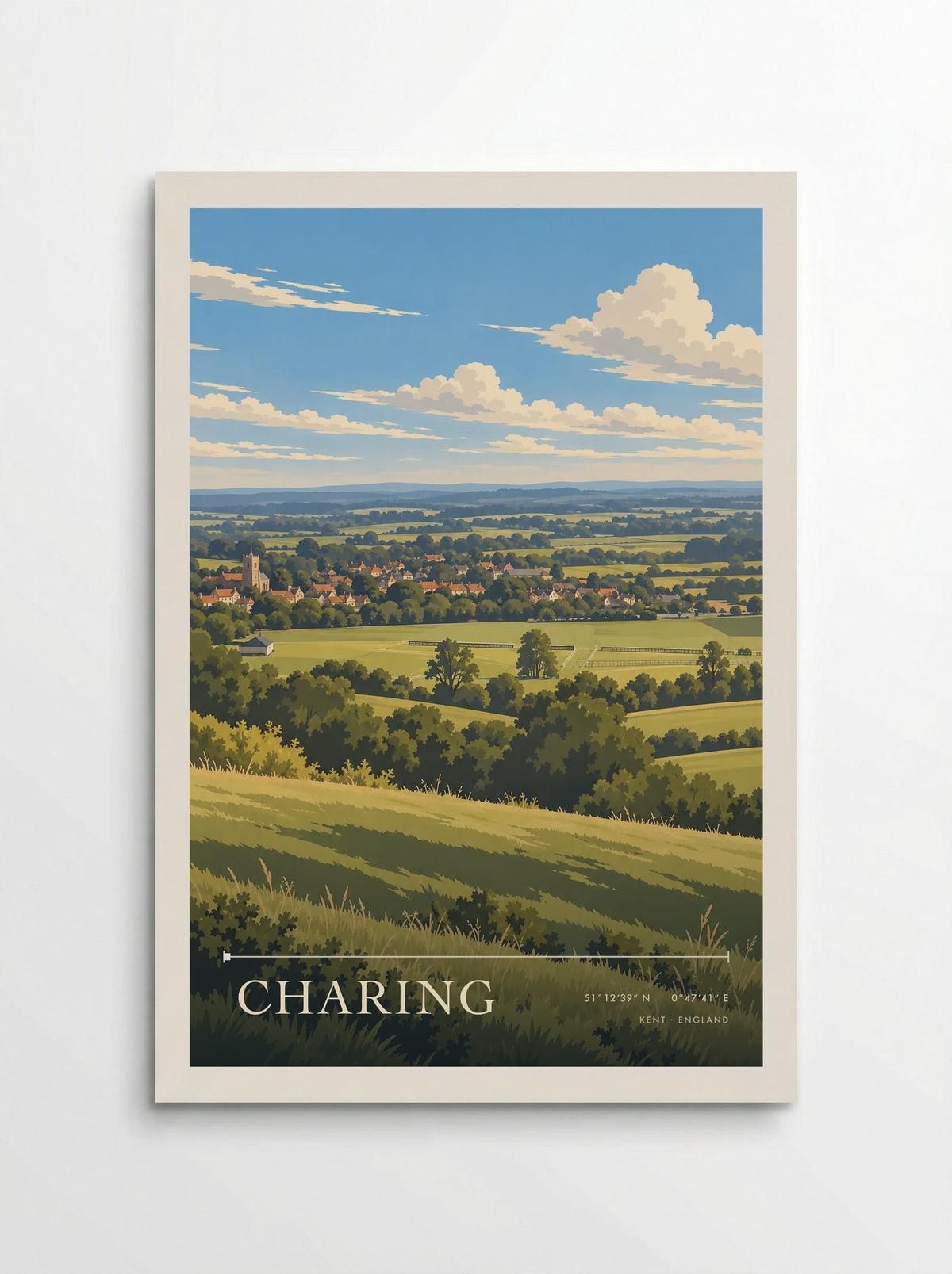 Charing, Kent | Travel Poster - Poster