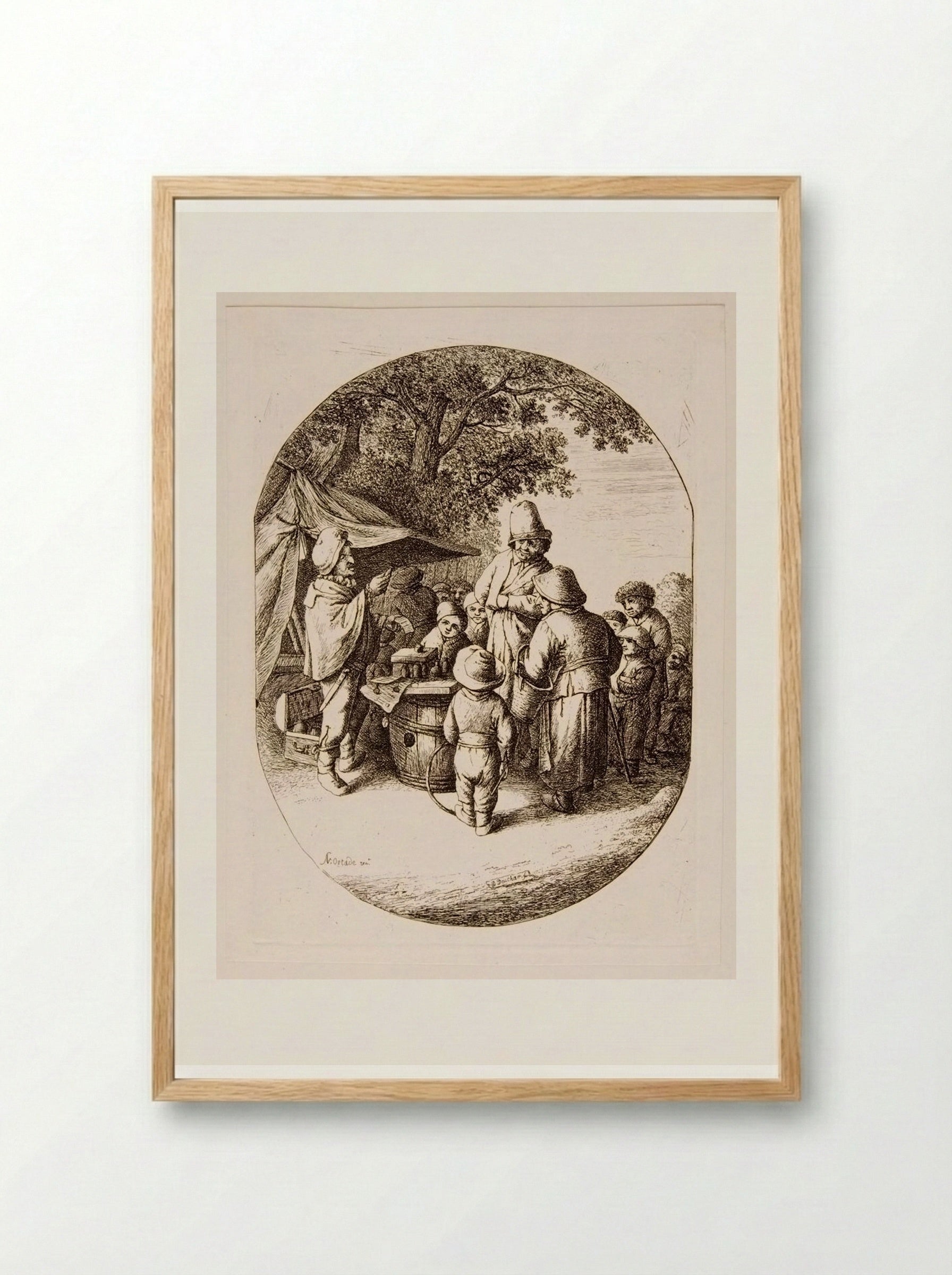 Charlatan - David Deuchar - Framed Print Wood