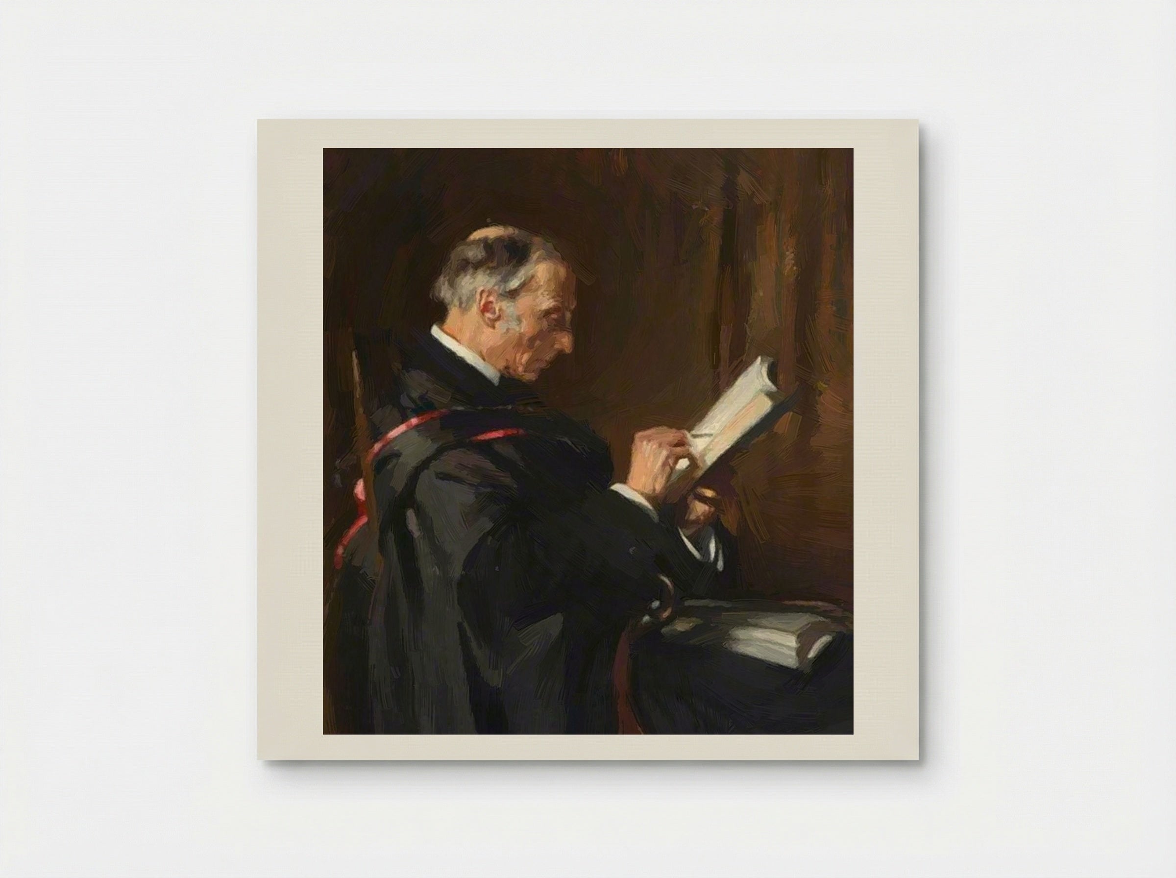 Charles Buller Heberden, Principal - William Orpen - Poster